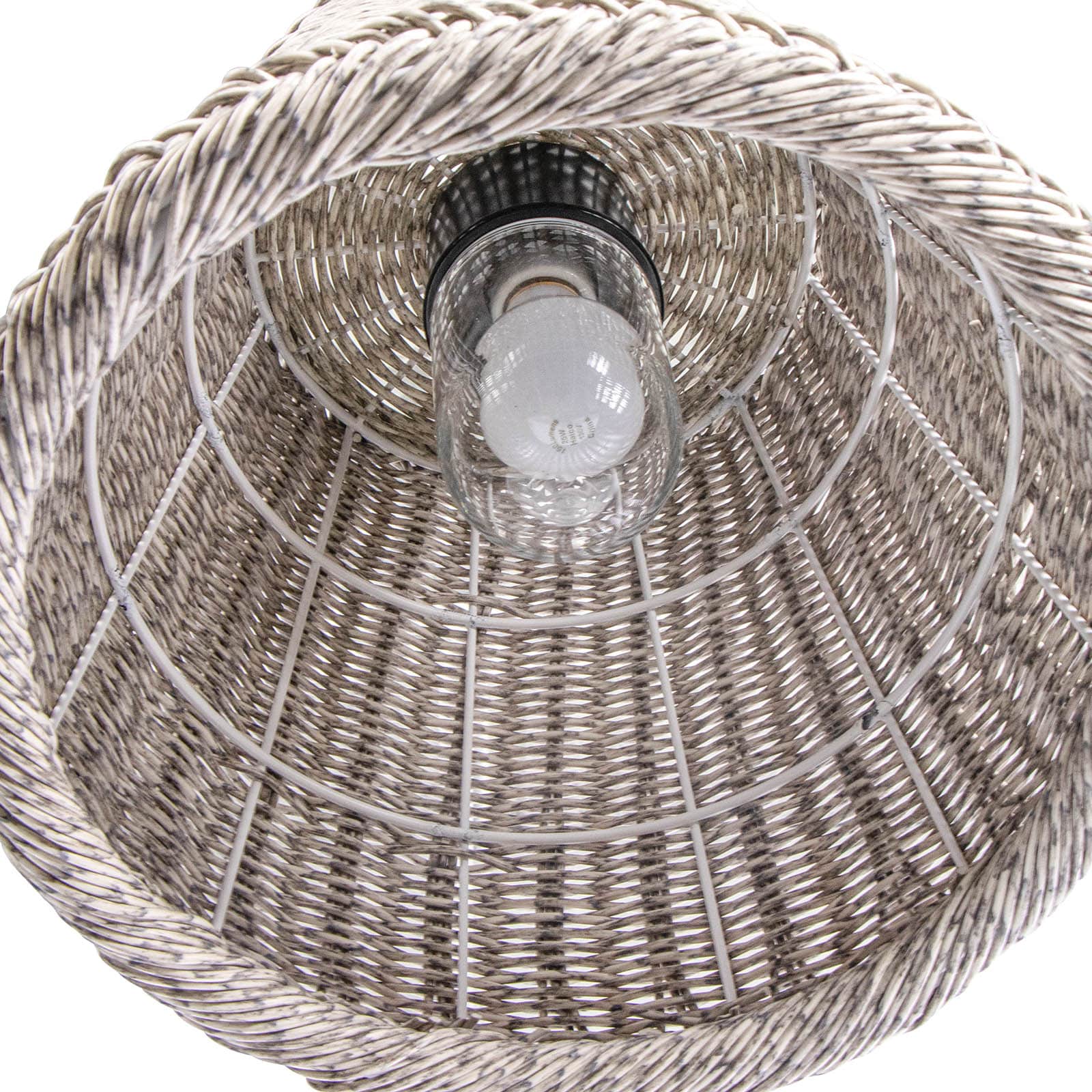Augustine Outdoor Pendant Small (Weathered White)