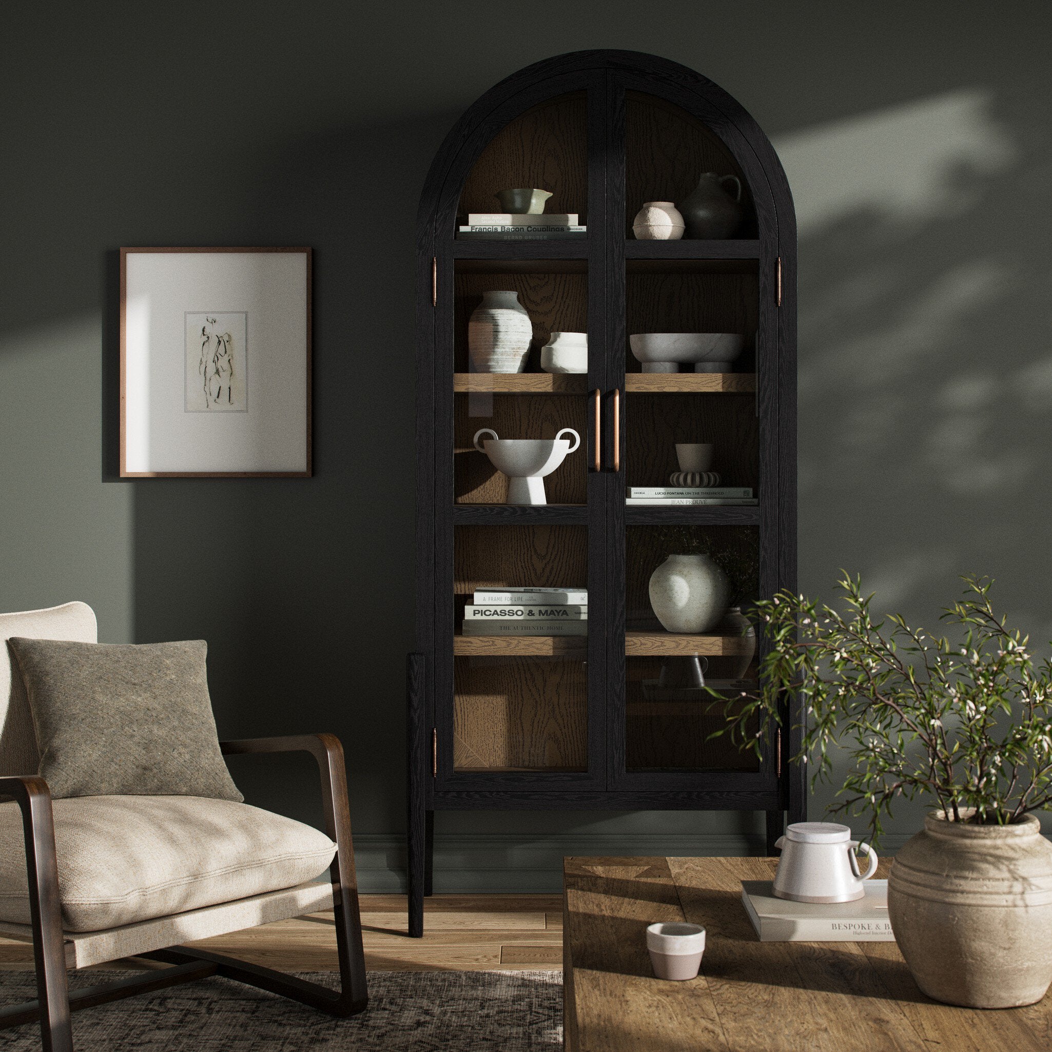 Tolle Cabinet - Drifted Matte Black