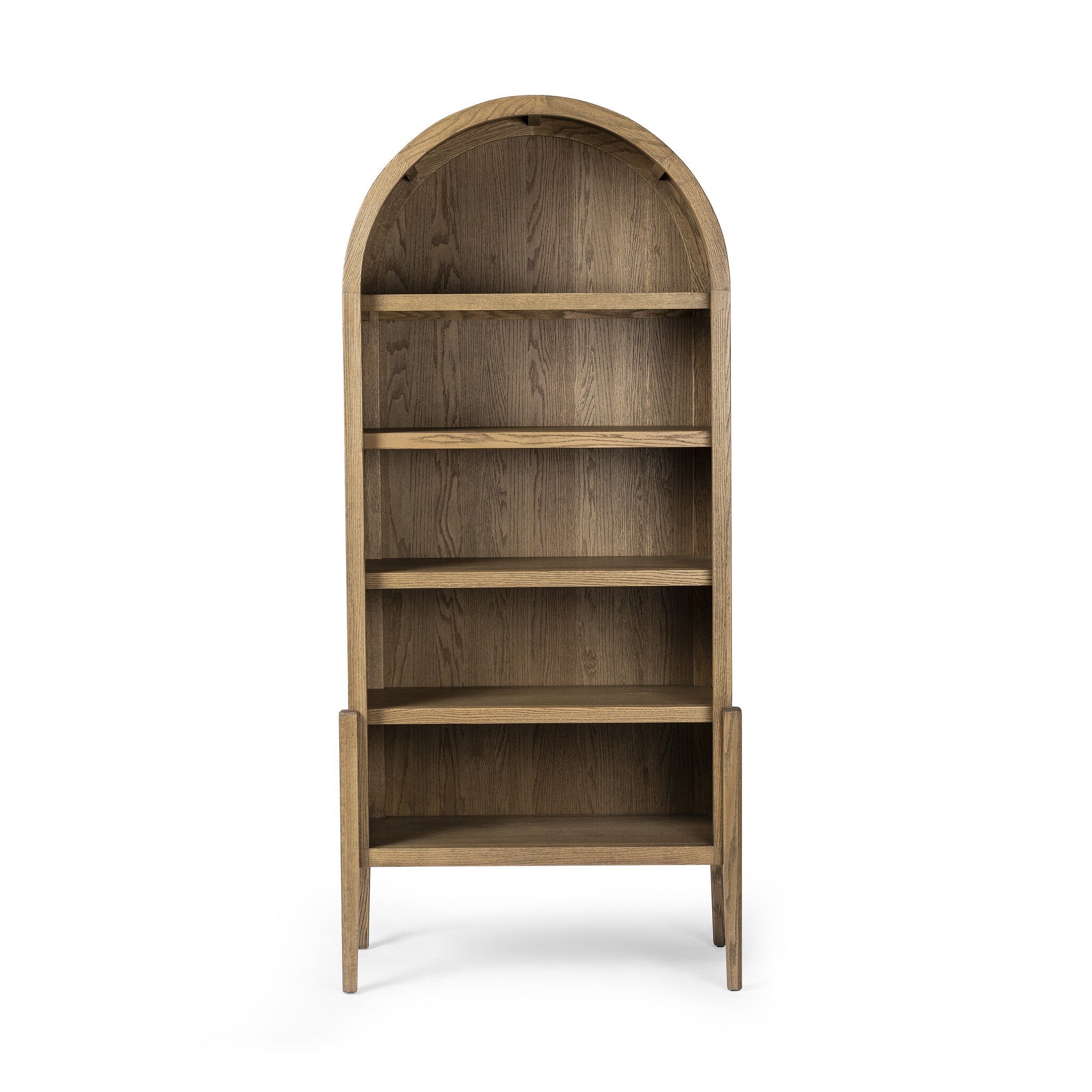 Tolle Bookcase - Drifted Oak Solid