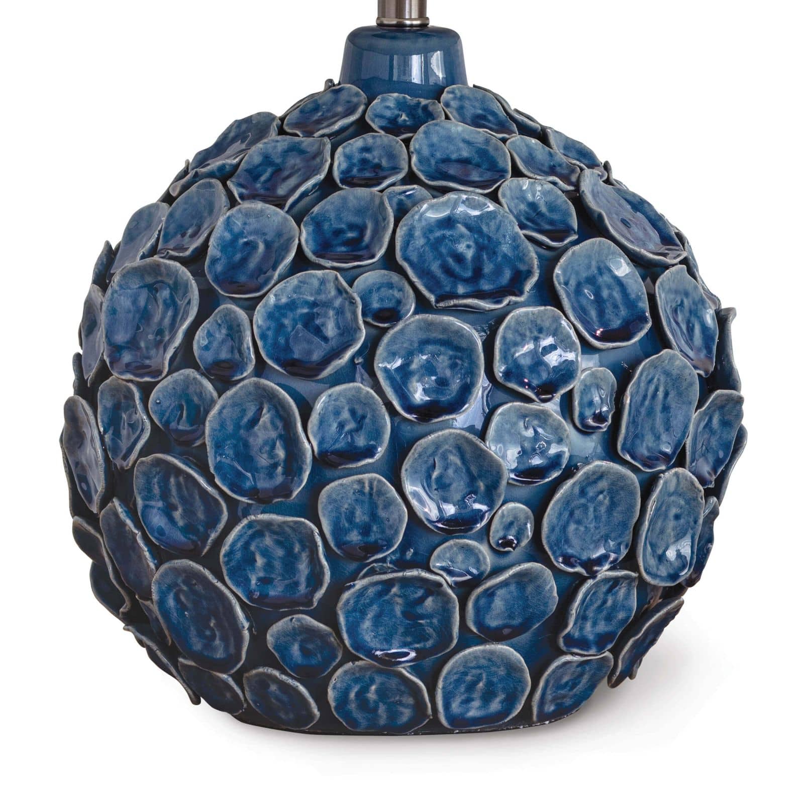 Lucia Ceramic Table Lamp (Blue)