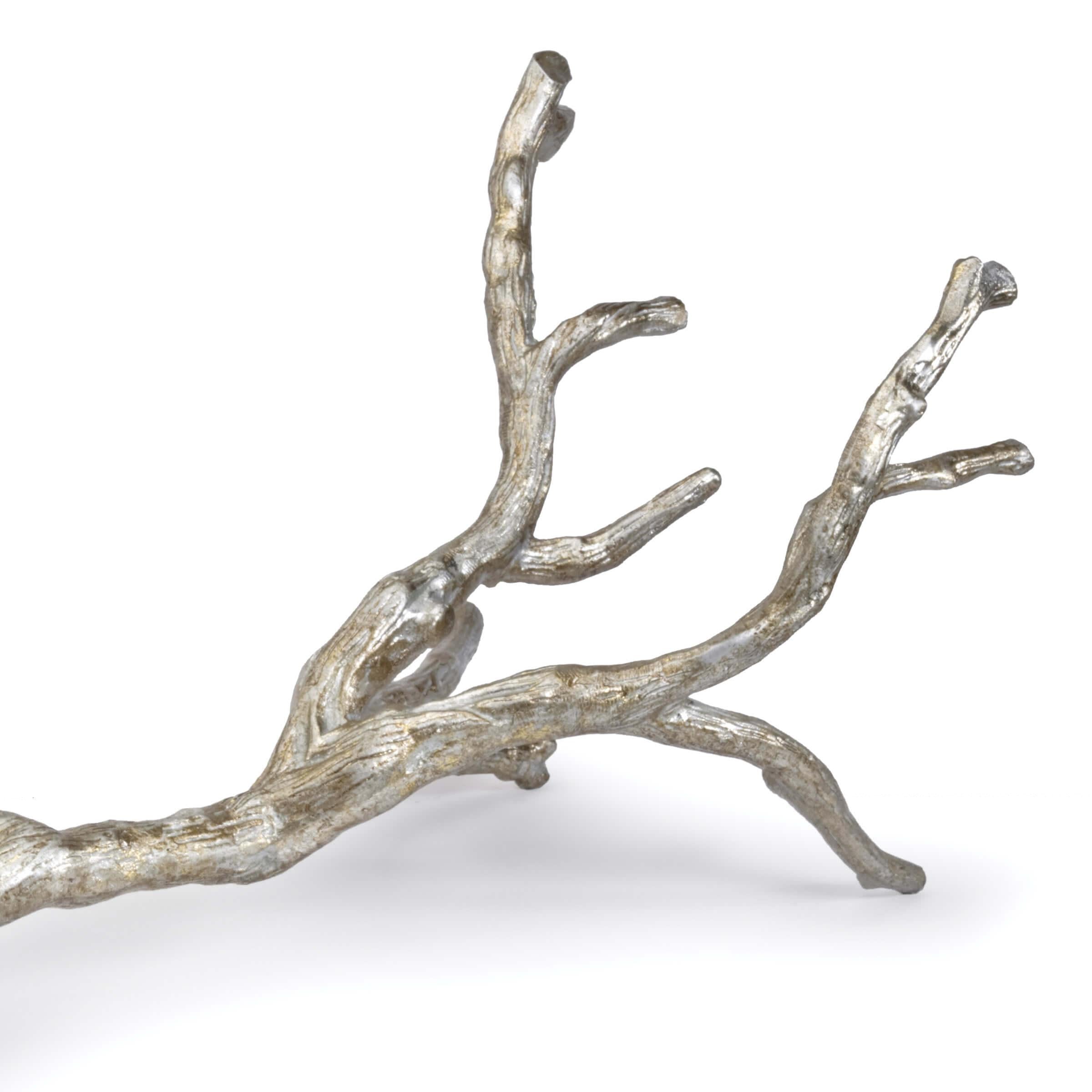 Metal Branch (Ambered Silver)