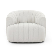 Elliana Swivel Chair - FIQA Boucle Natural