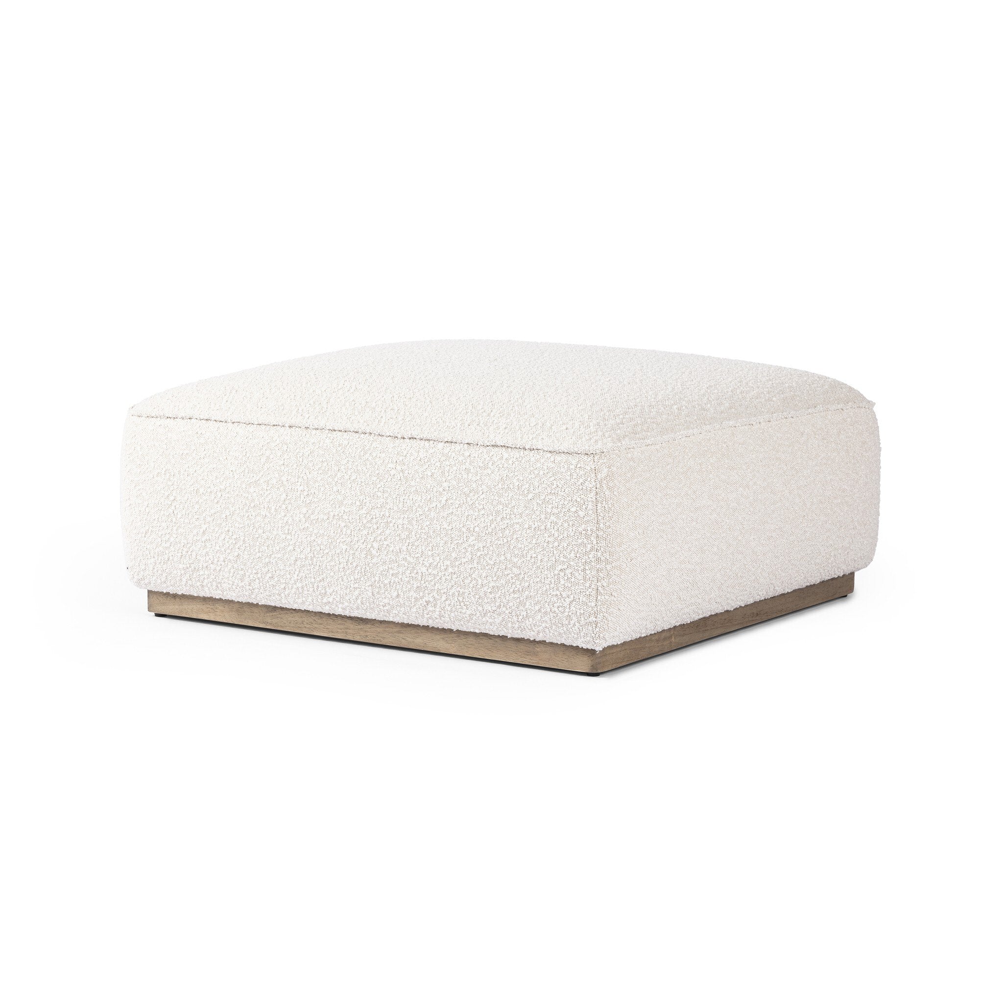 Sinclair Square Ottoman-36" - Knoll Natural