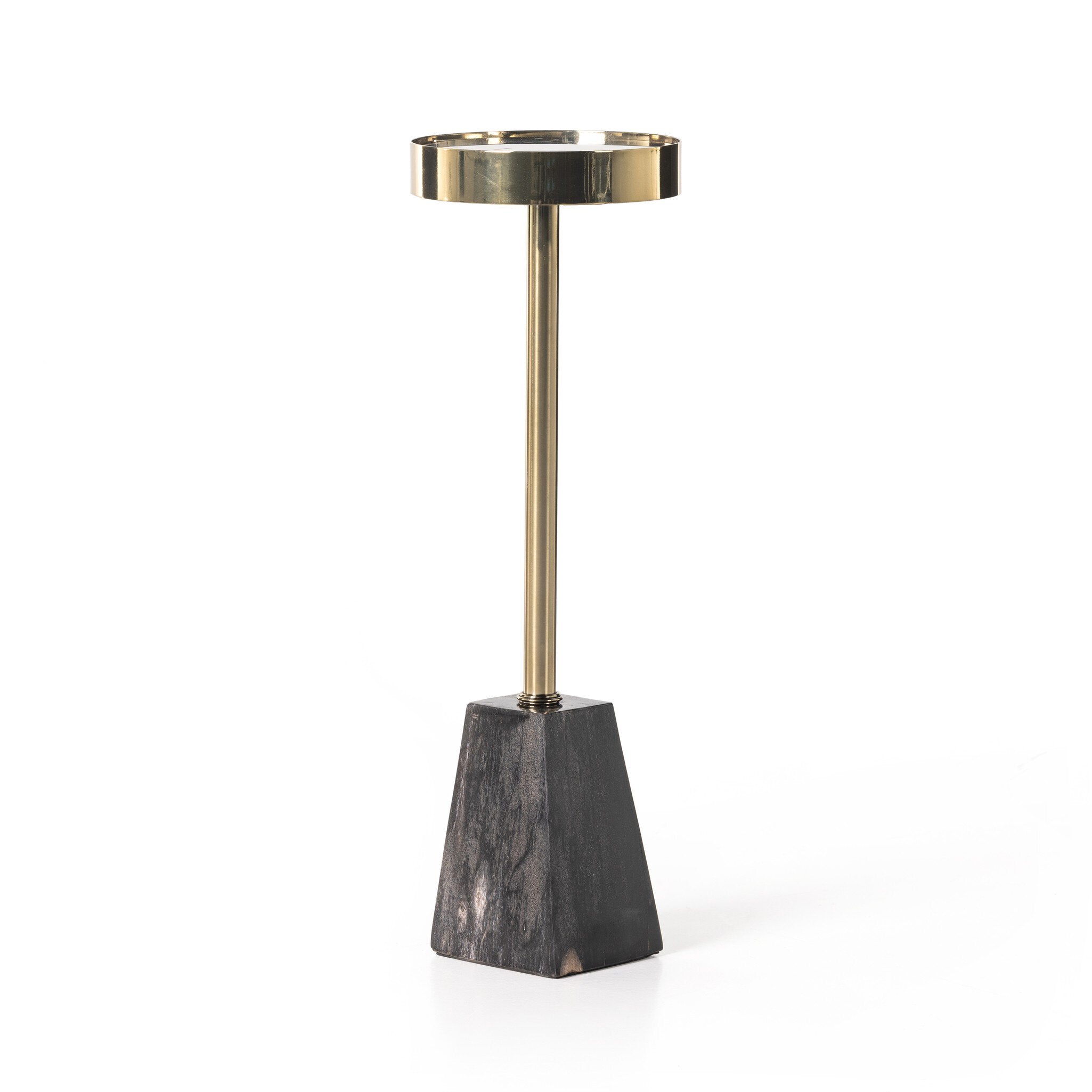 Galen End Table - Dark Petrified Wood