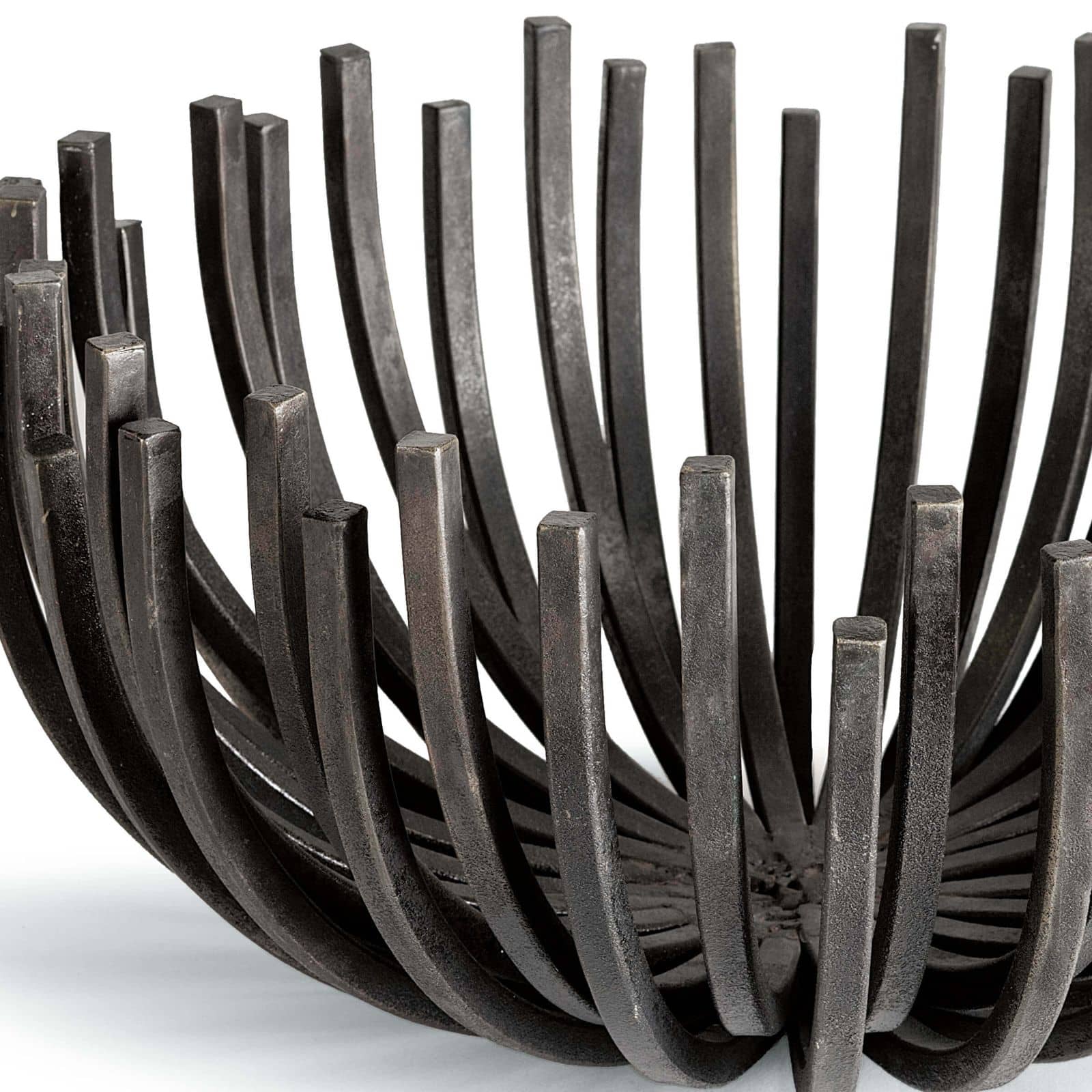 Webbed Bowl Circle (Blackened Iron)