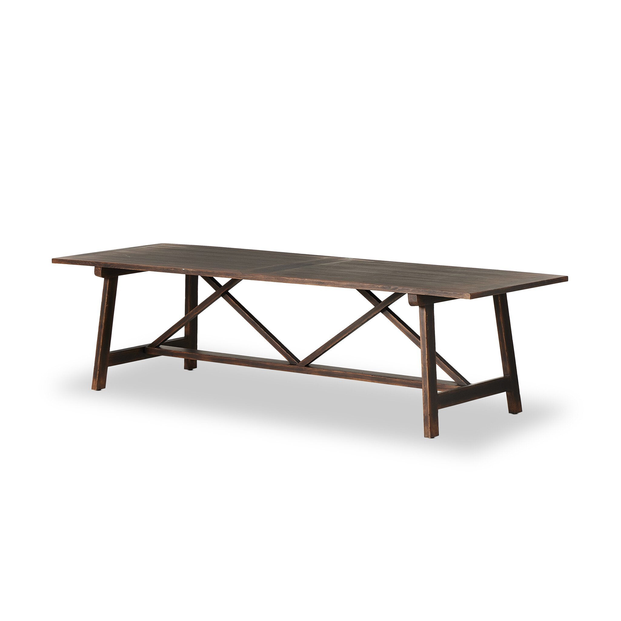The 1500 Kilometer Dining Table - Aged Brown Veneer
