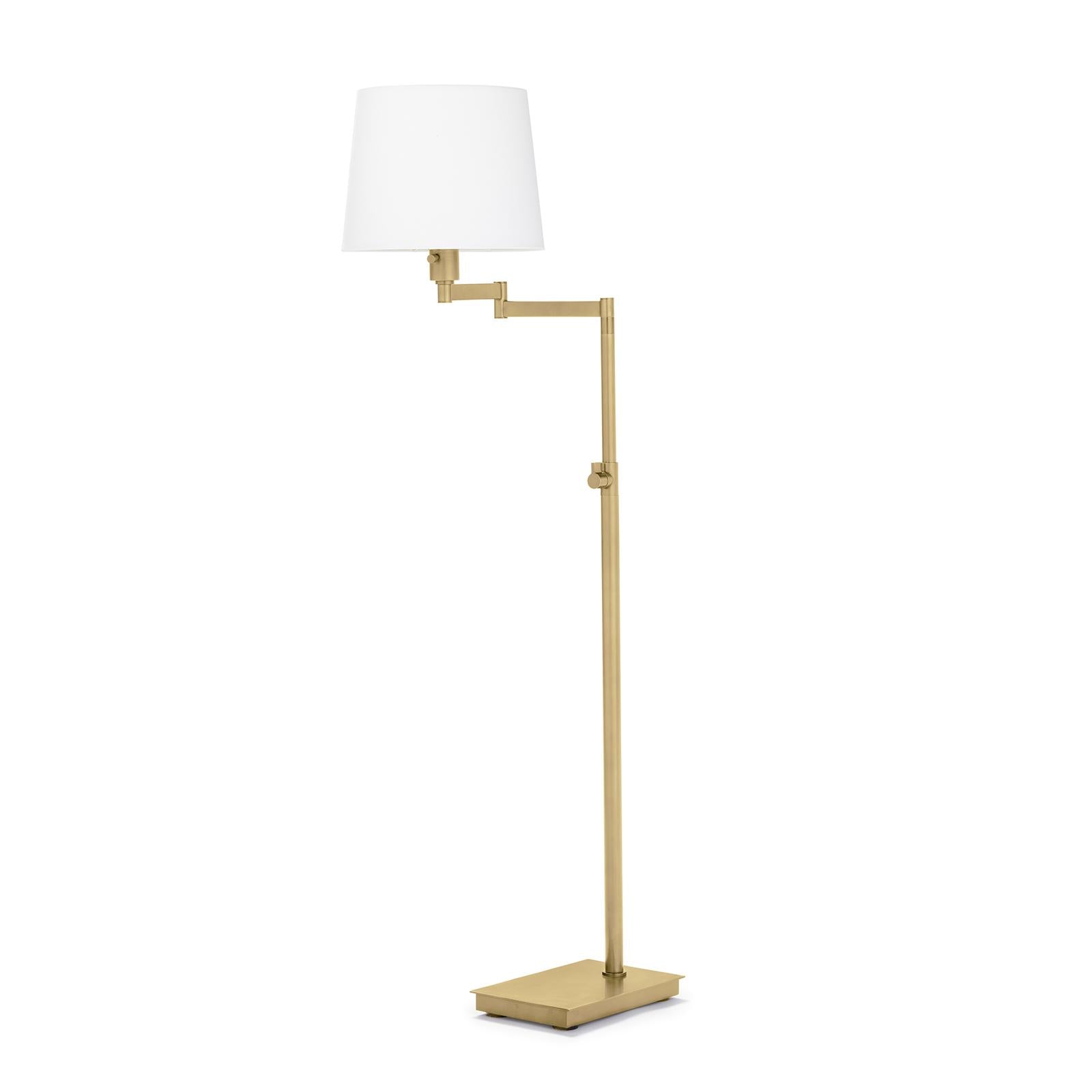 Virtue Floor Lamp (Natural Brass)