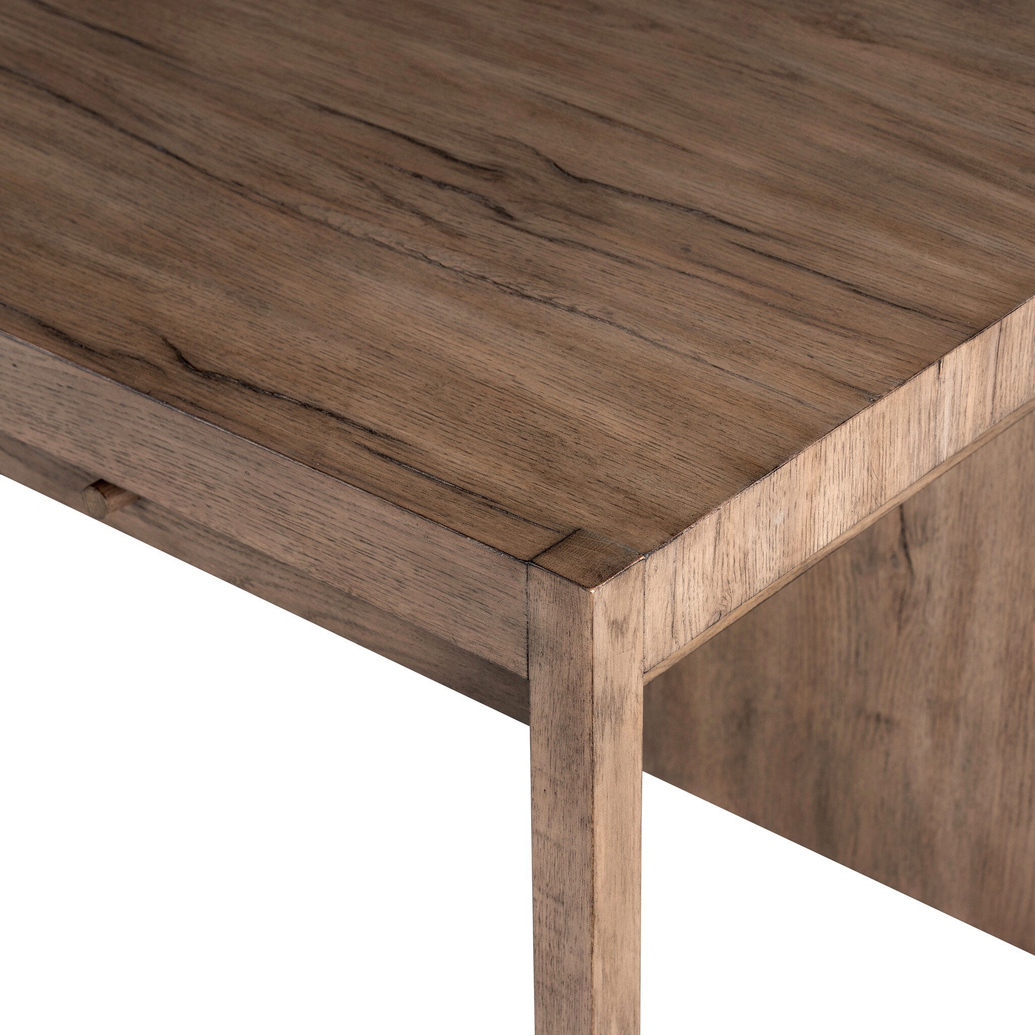 Suspension Desk - Rustic Grey Veneer