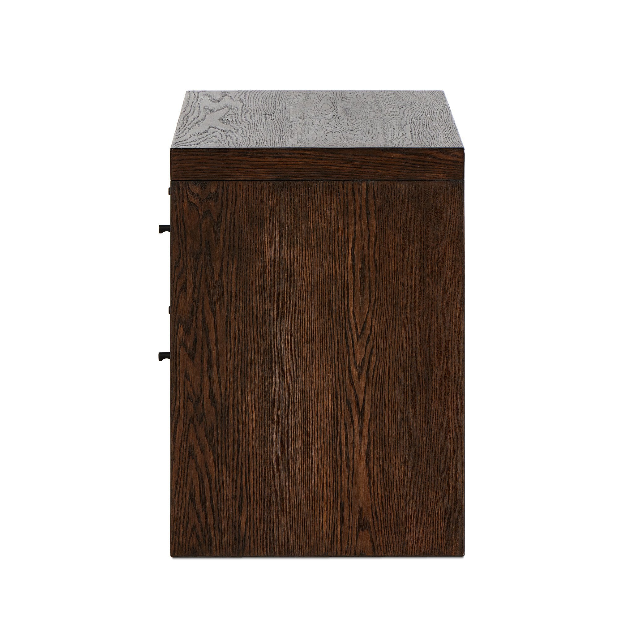 Torrington Charging Nightstand - Umber Oak Resawn