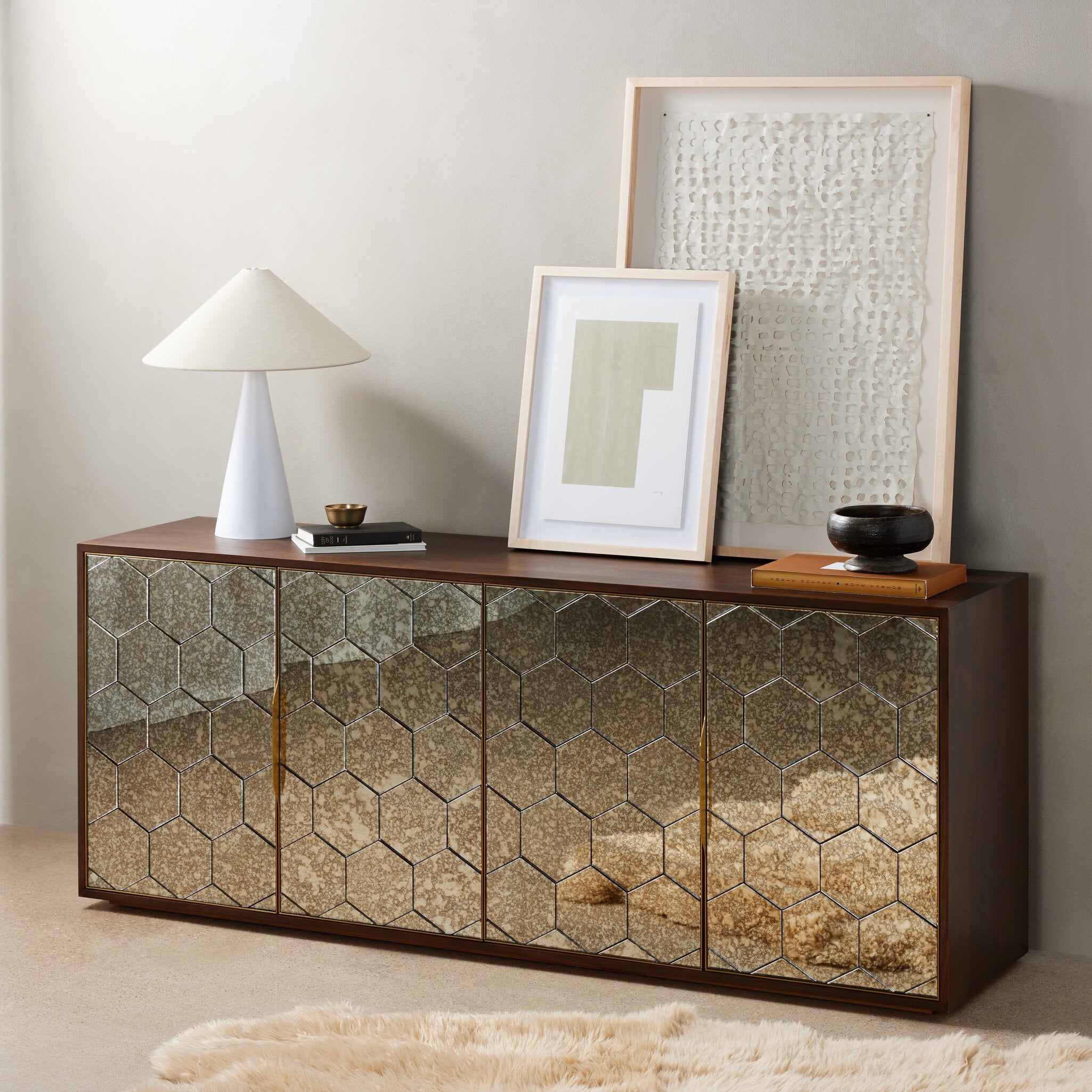 Cybil Sideboard - Dark Walnut