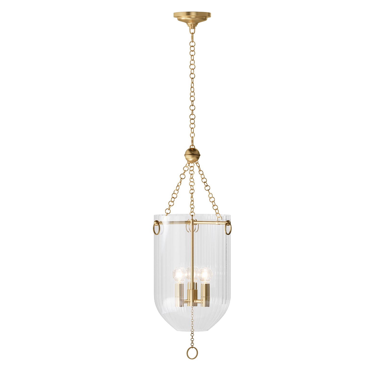 Roxie Pendant (Natural Brass)