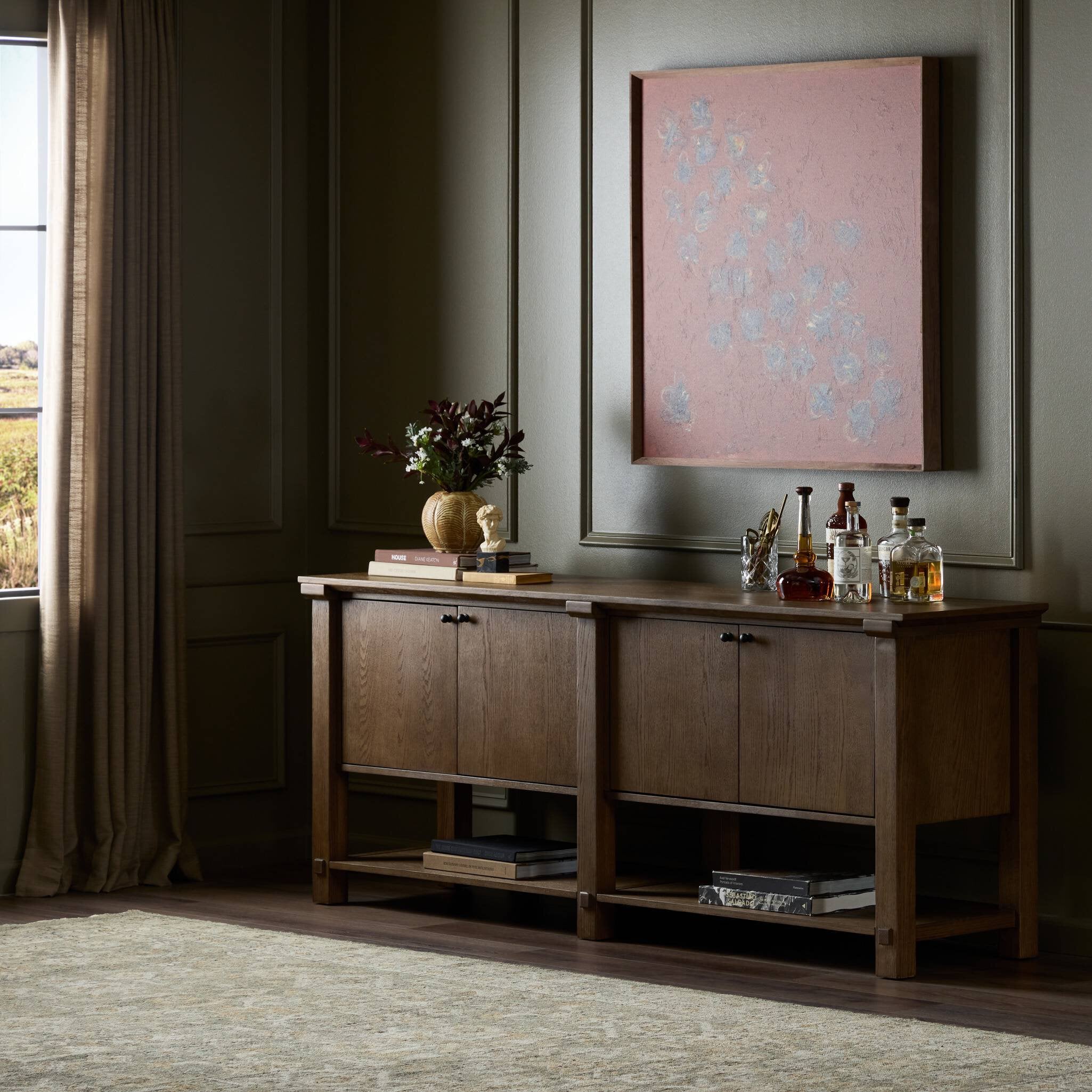 Gardendale Sideboard - Tan Oak Veneer
