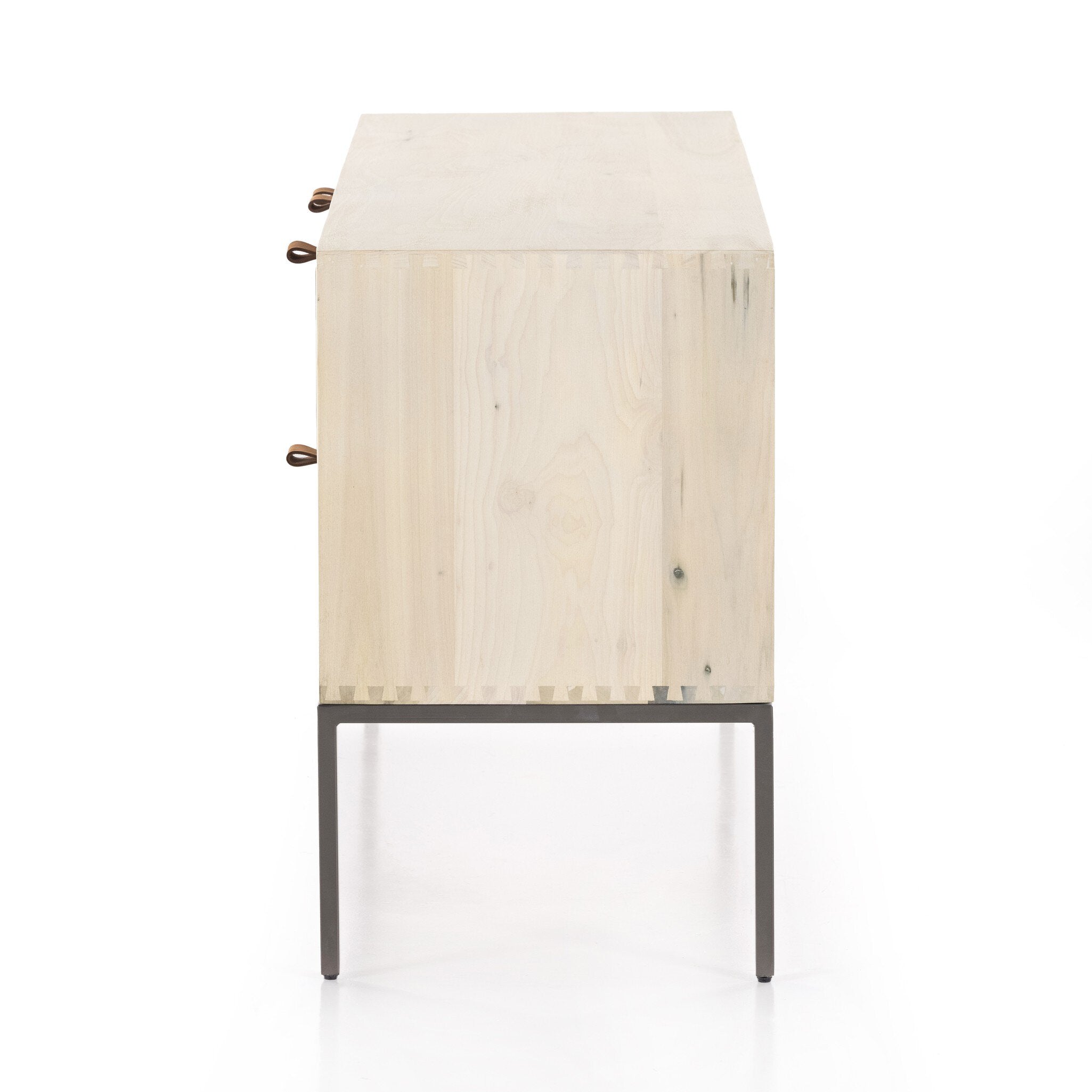 Trey Media Console - Dove Poplar