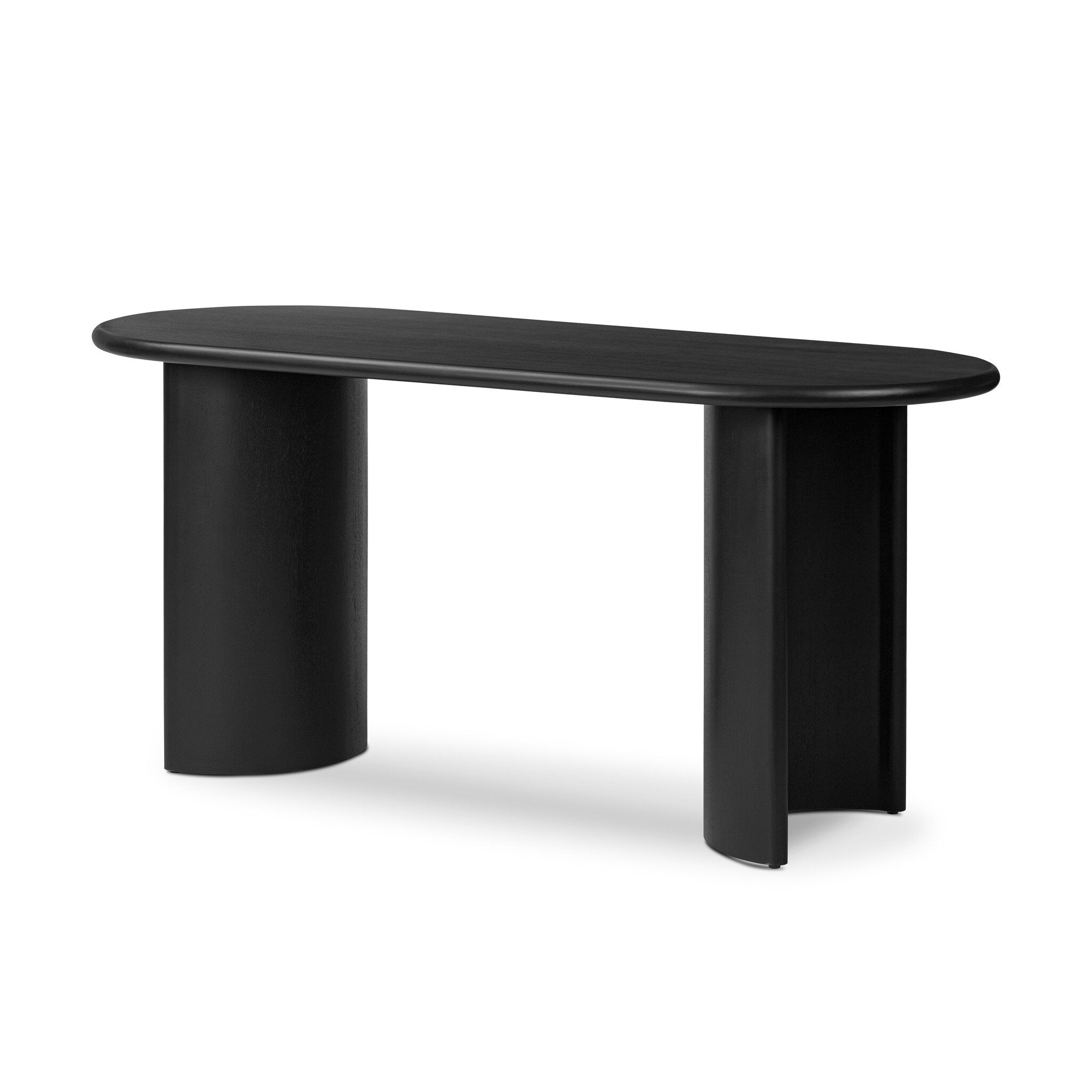 Paden Desk - Aged Black Acacia