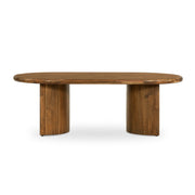 Paden Coffee Table - Seasoned Brown Acacia