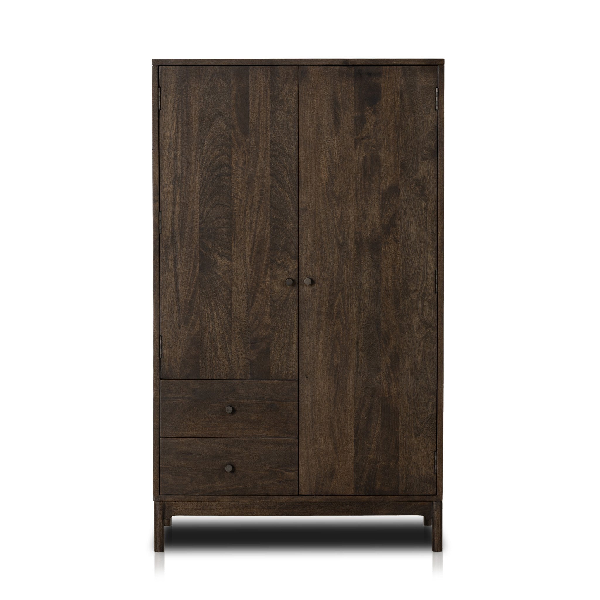 Ophelia Armoire - Aged Brown