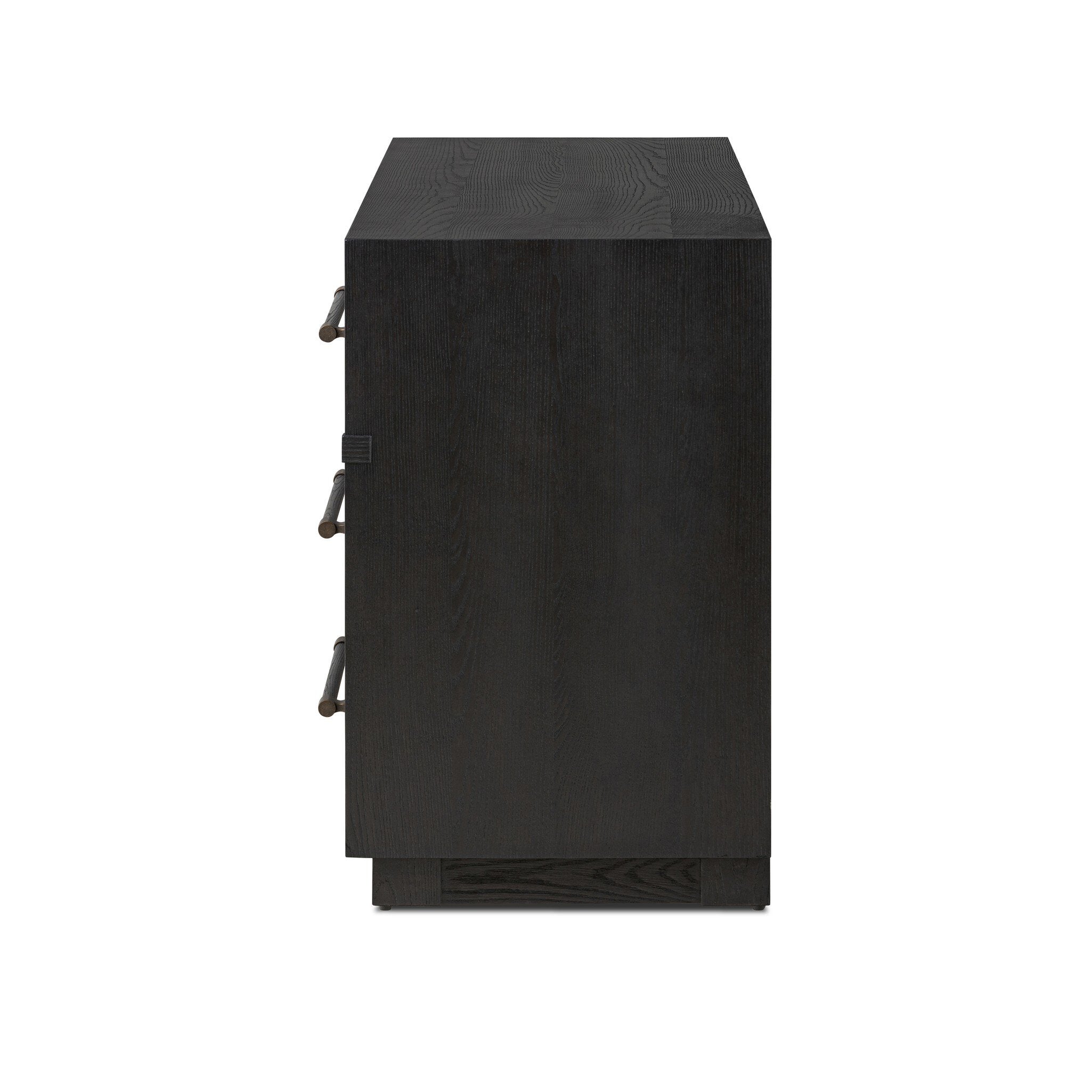 Adolfo 6 Drawer Dresser - Modern Black Ash