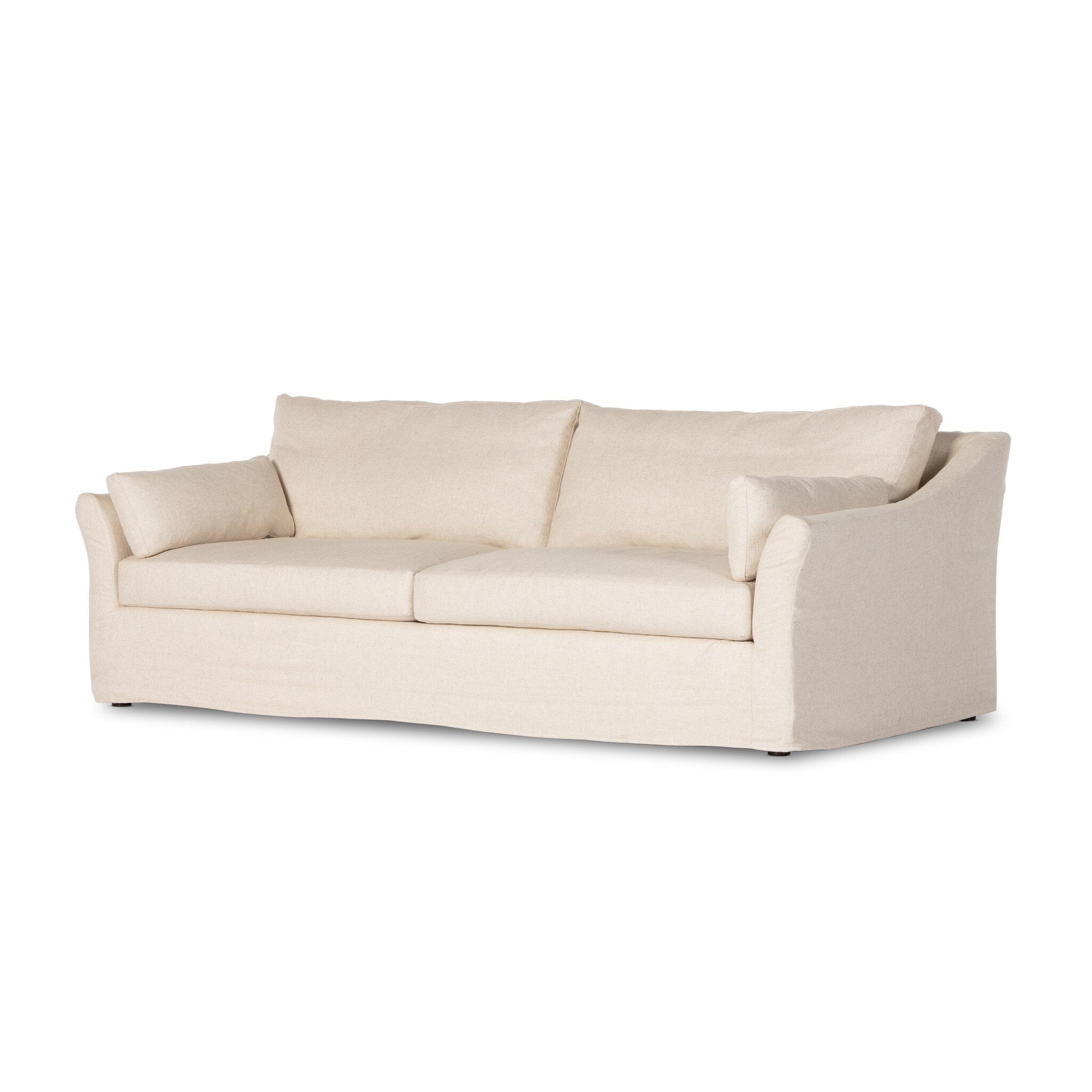 Delray Slipcover Sofa-97" - Evere Creme