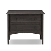 Maggie Nightstand - Smoked Black Oak Veneer