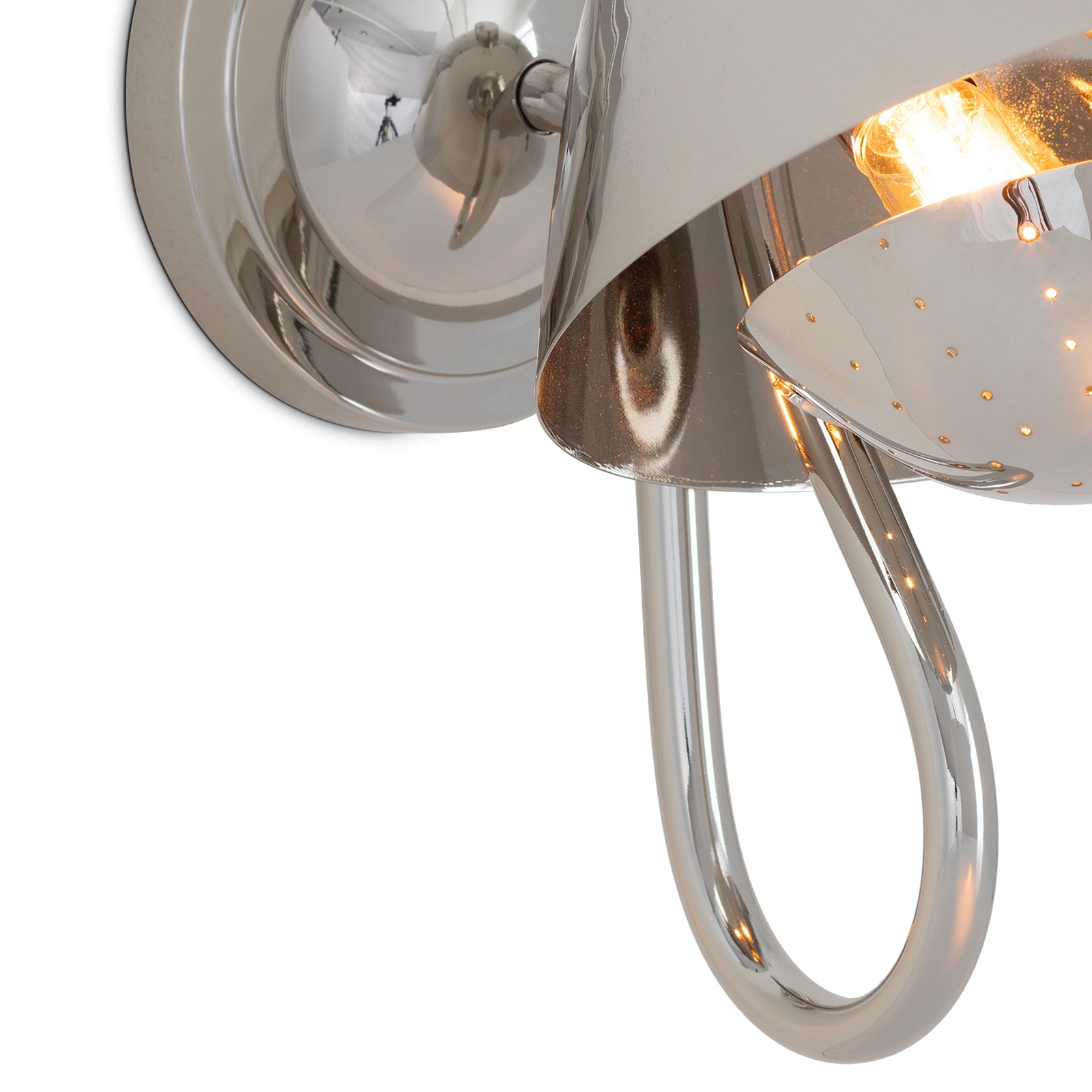 Keaton Sconce Single (Polished Nickel)