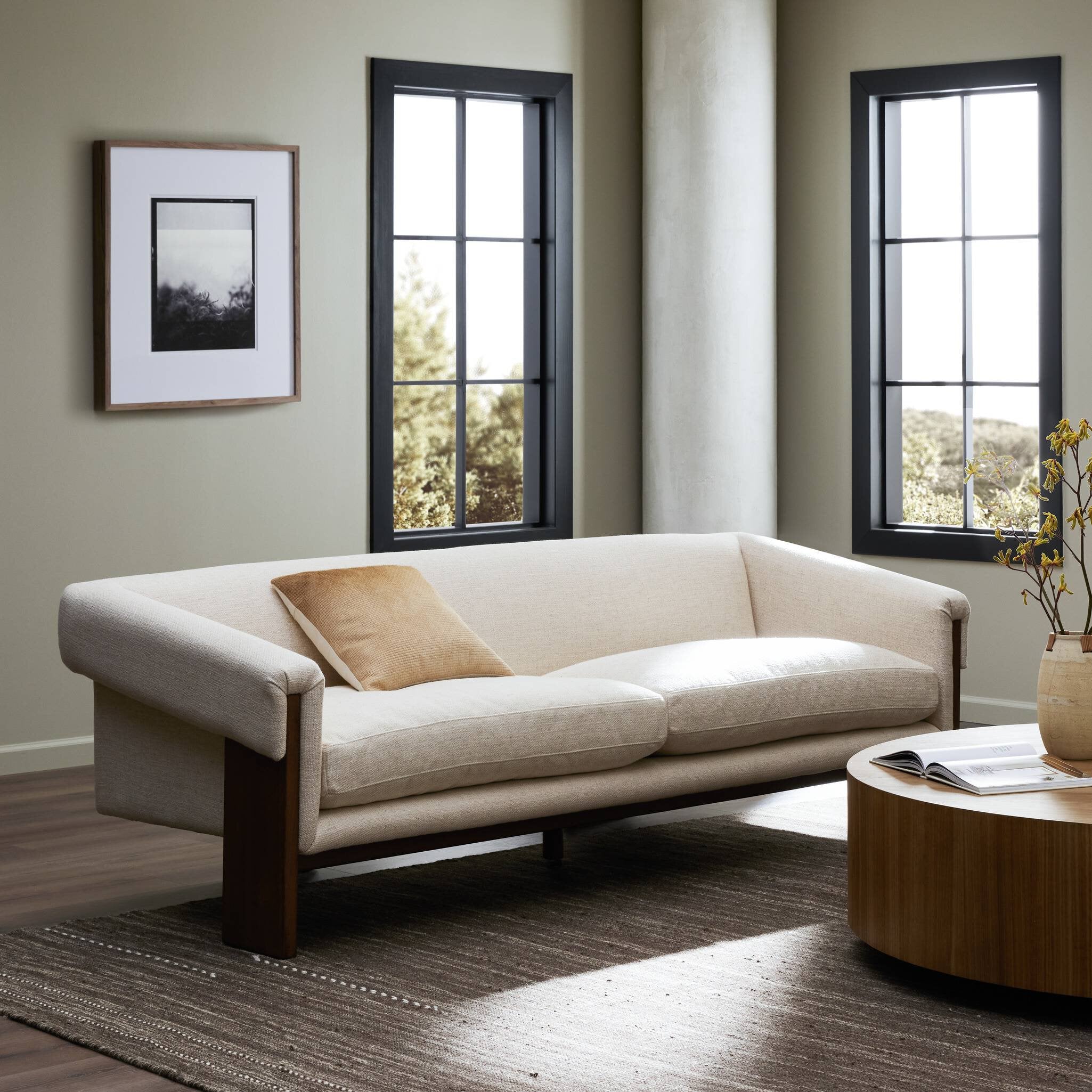 Cairo Sofa - Thames Cream