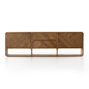 Caspian Media Console - Natural Ash