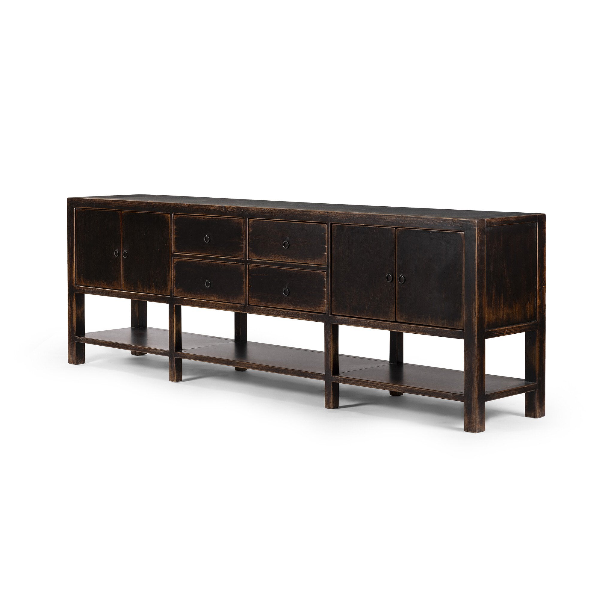 Shizuko Sideboard - Distressed Walnut
