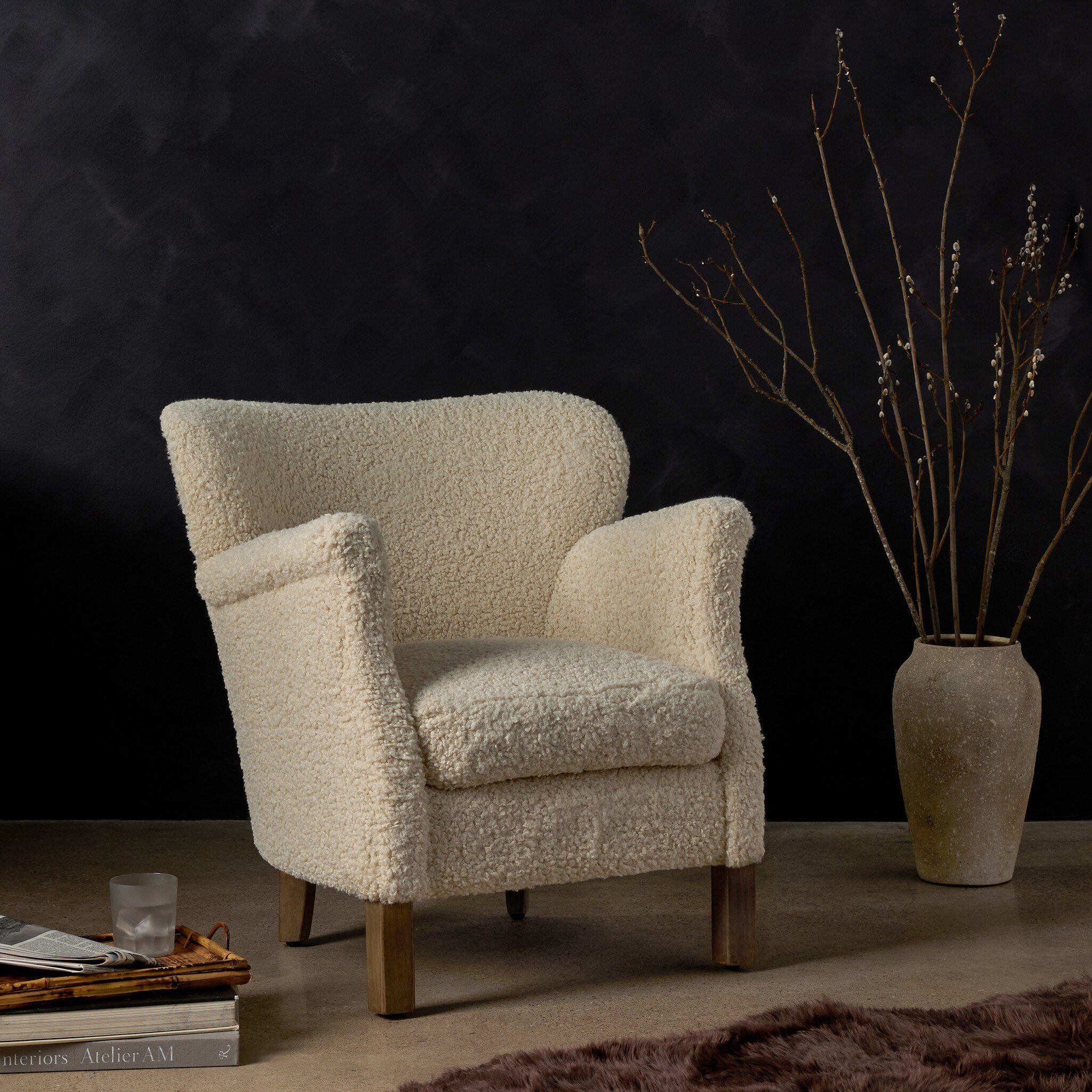 Wycliffe Chair - Harben Ivory