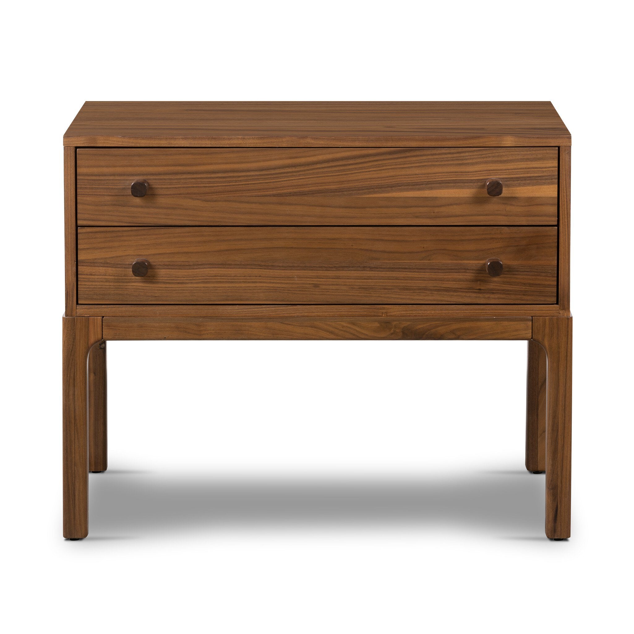 Arturo Nightstand - Natural Walnut Veneer