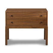 Arturo Nightstand - Natural Walnut Veneer