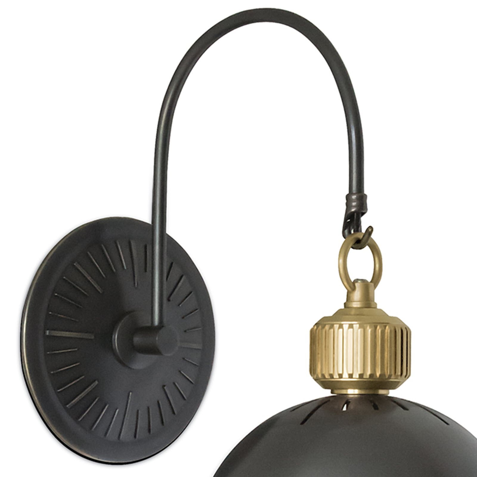 Otis Sconce (Blackened Brass and Natural Brass)