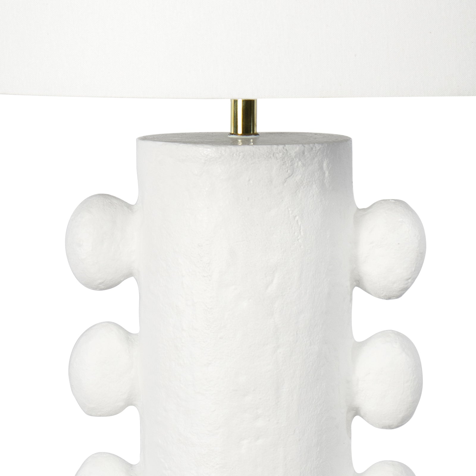 Sanya Metal Table Lamp (White)
