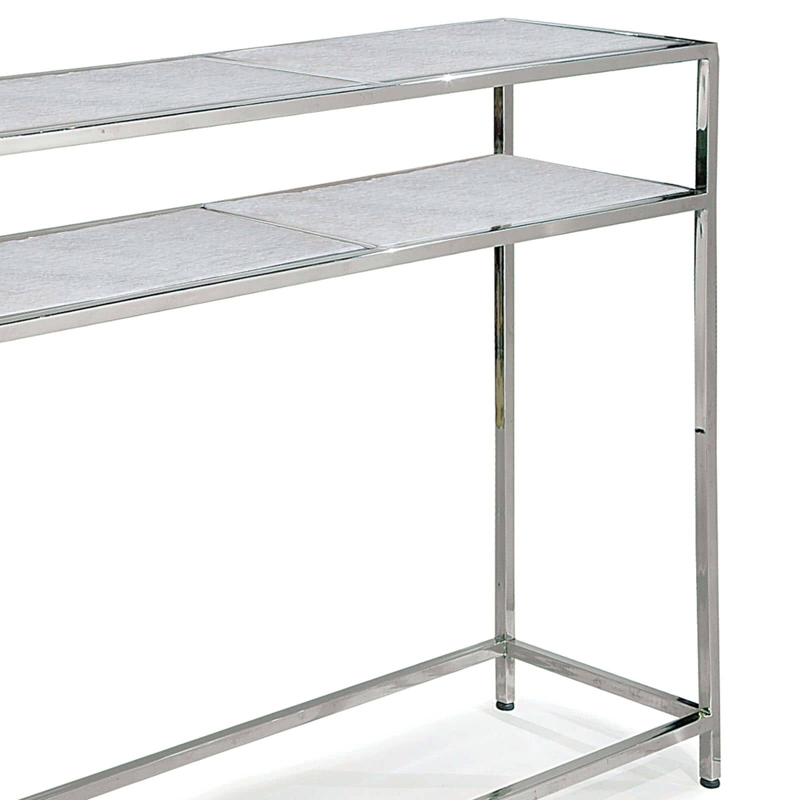 Echelon Console Table (Polished Nickel)