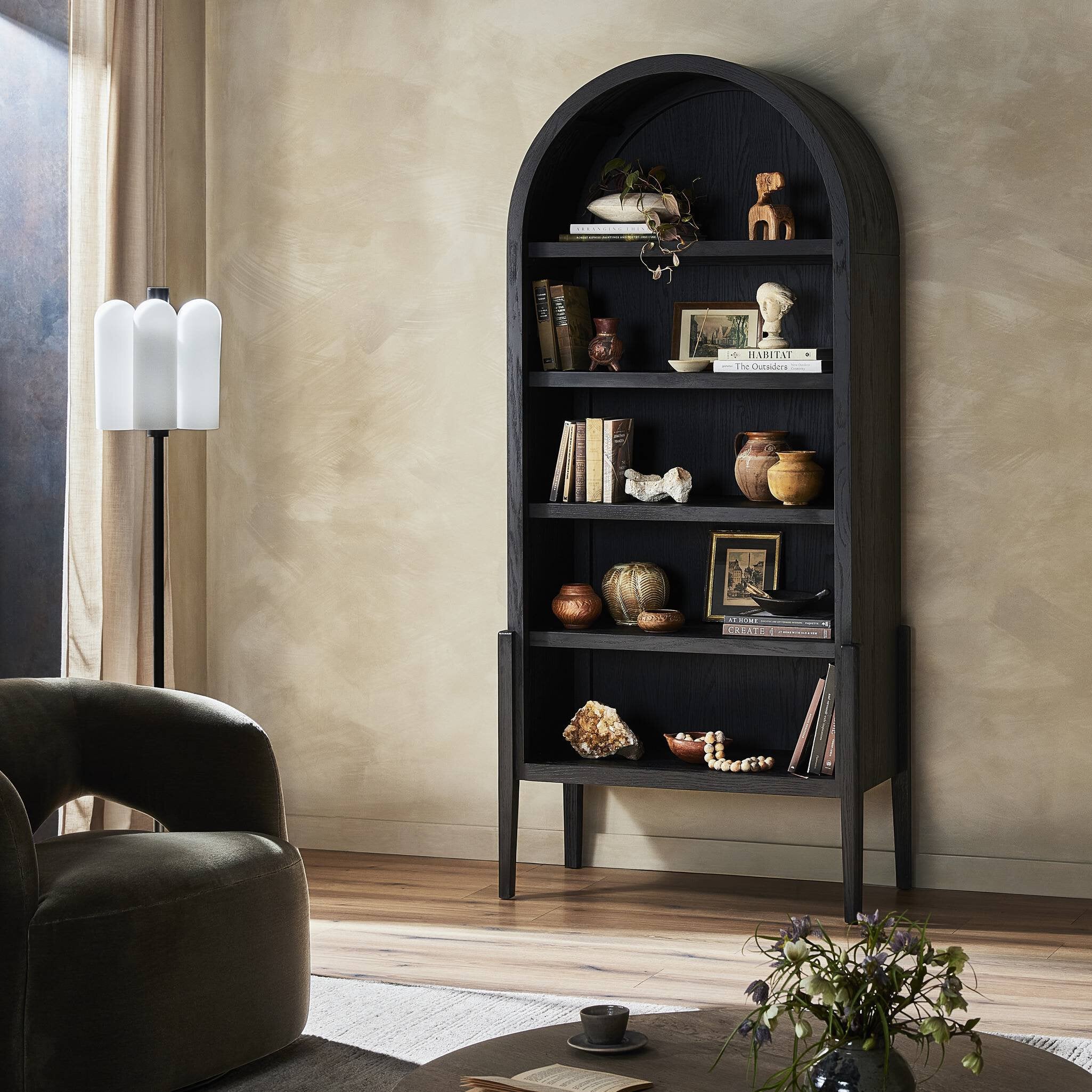 Tolle Bookcase - Drifted Matte Black