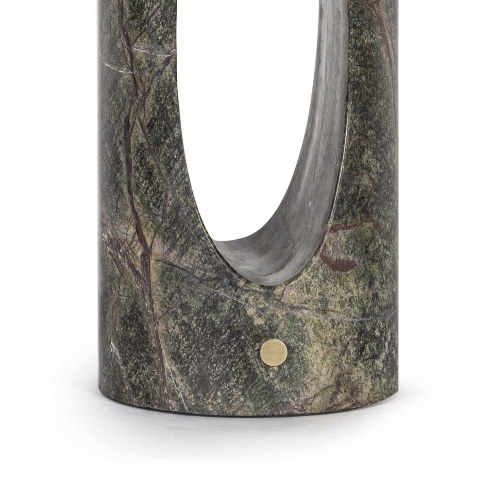 Portia Marble Table Lamp (Green)