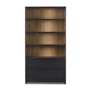 Millie Bookcase - Drifted Matte Black