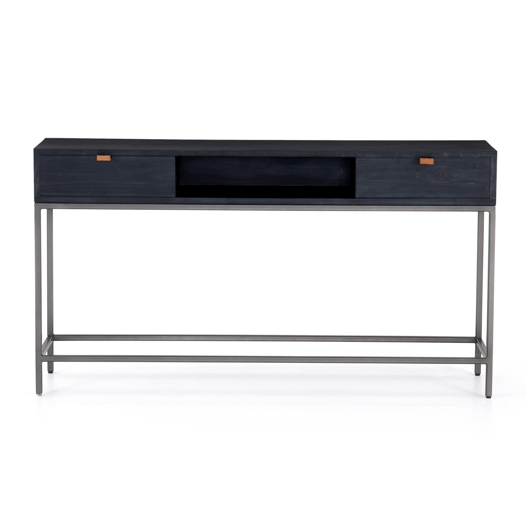 Trey Console Table - Natural Iron