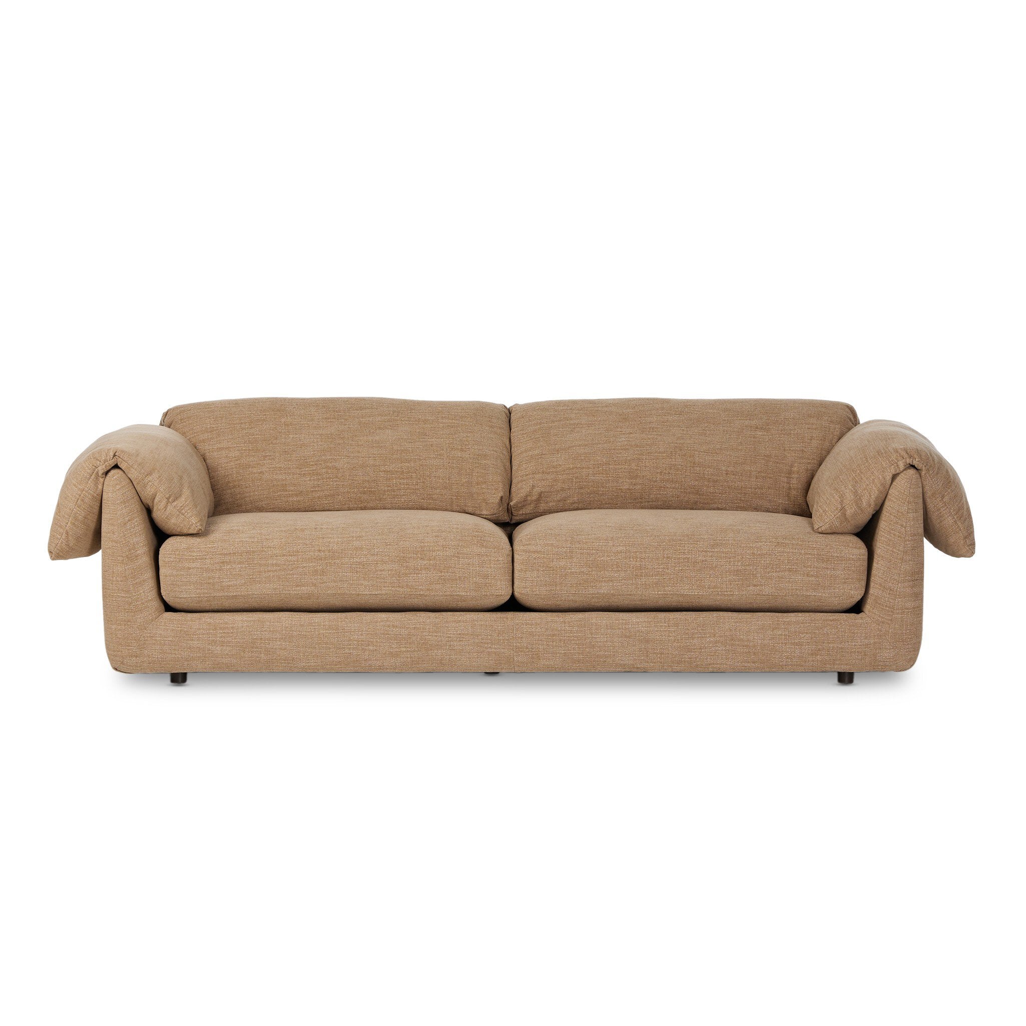 Marcel Sofa-102" - Laken Taupe