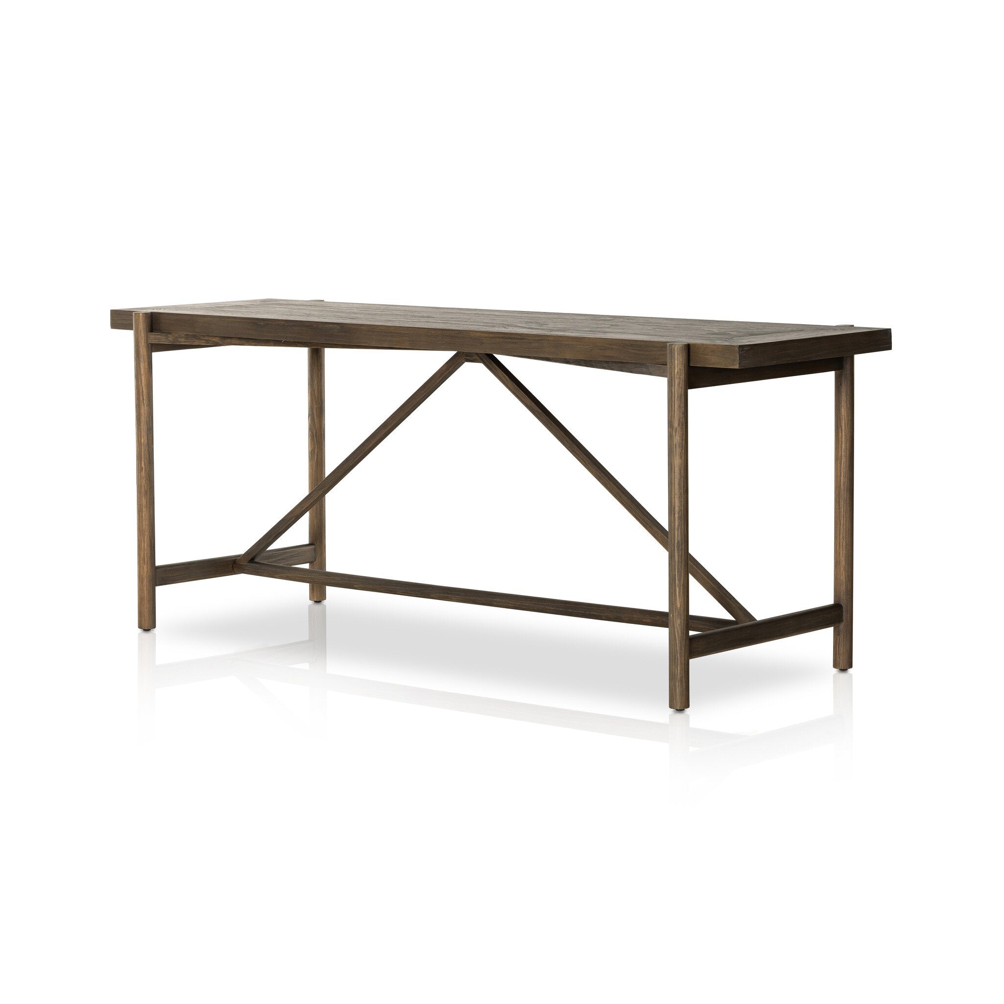 Goldthwaite Console Table - Sienna Brown Pine