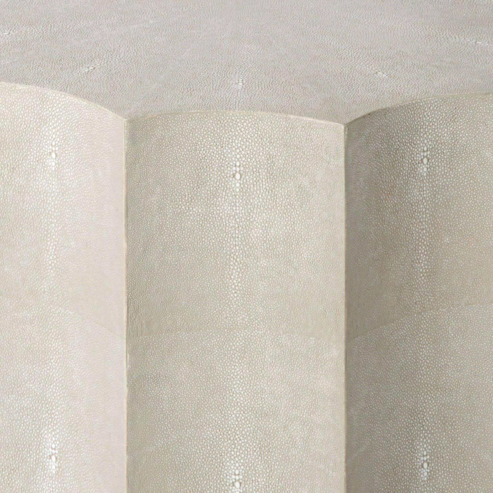Marilyn Shagreen Scalloped Table