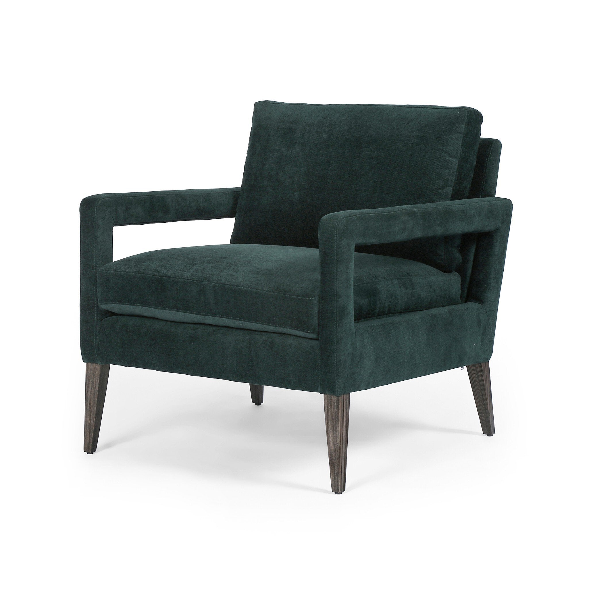 Olson Chair - Emerald Worn Velvet
