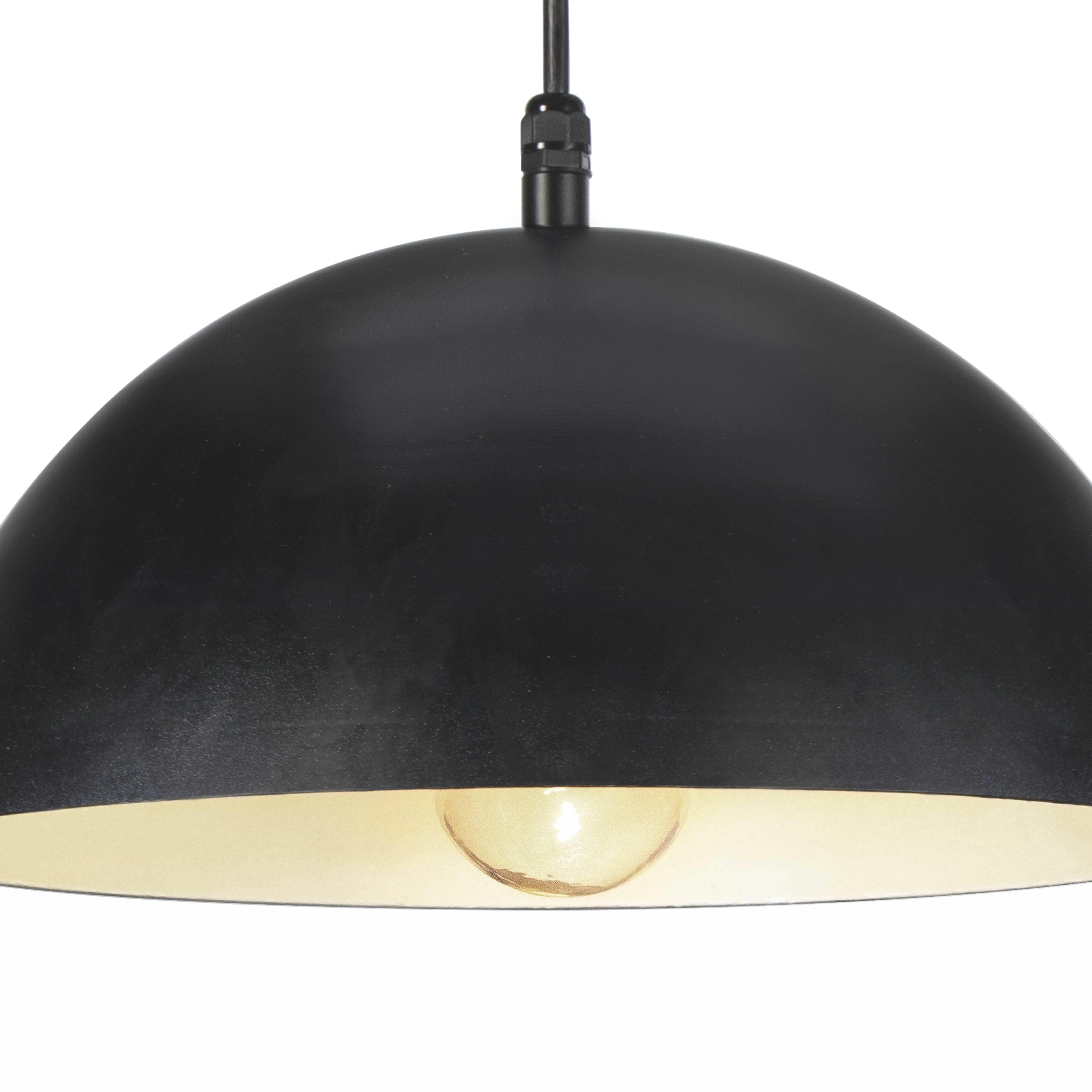 Peridot Outdoor Pendant Small (Black)