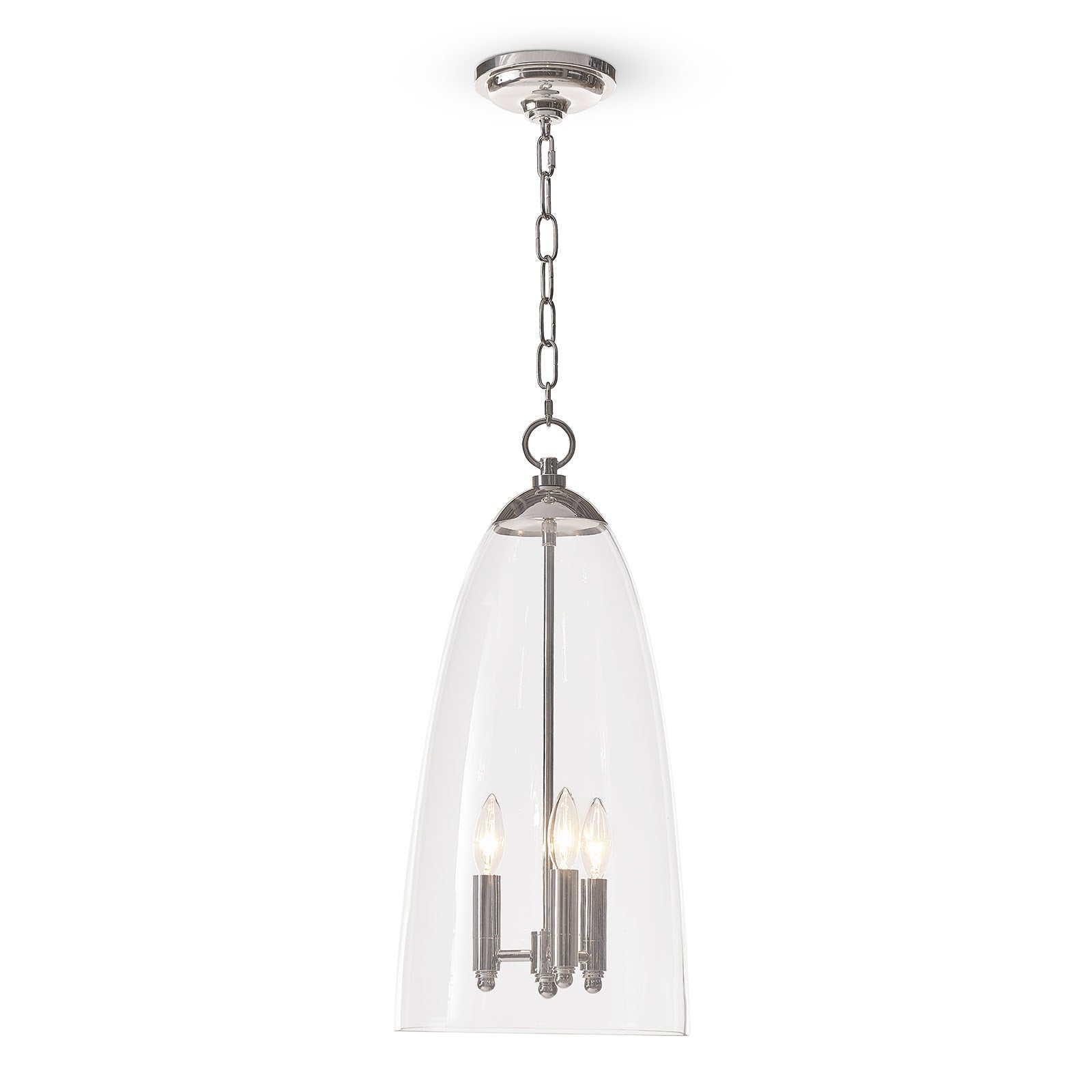 Maiden Glass Pendant (Polished Nickel)