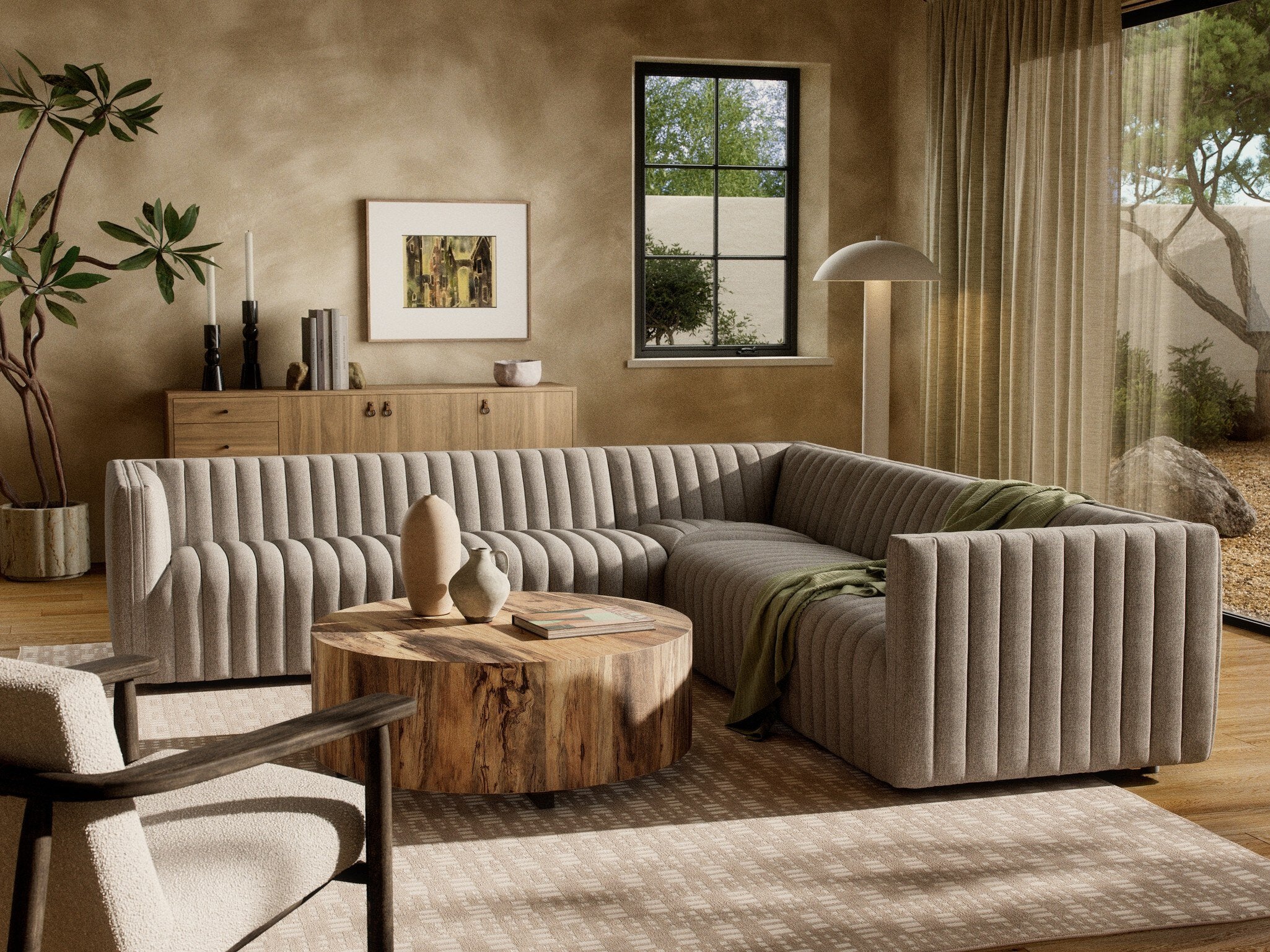 Augustine 3-Piece Sectional - Orly Natural