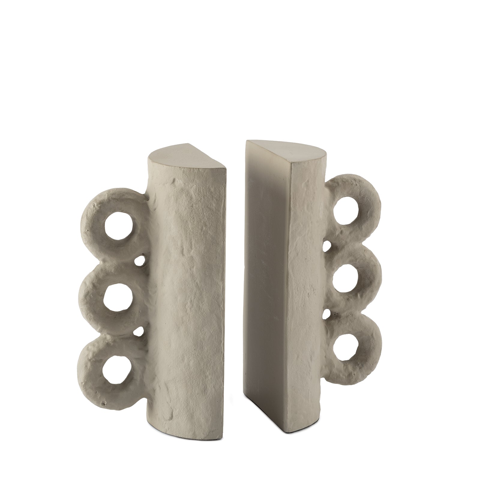 Chandra Bookend Set (Grey)
