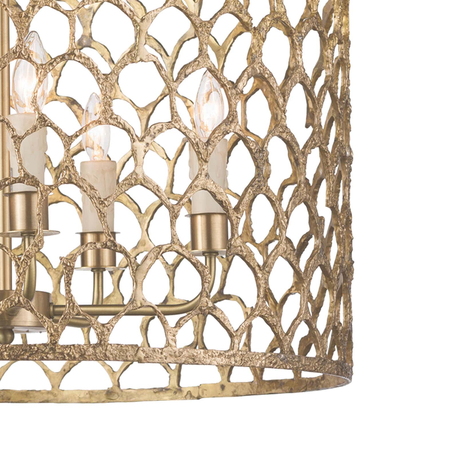 Cabana Chandelier (Brass)