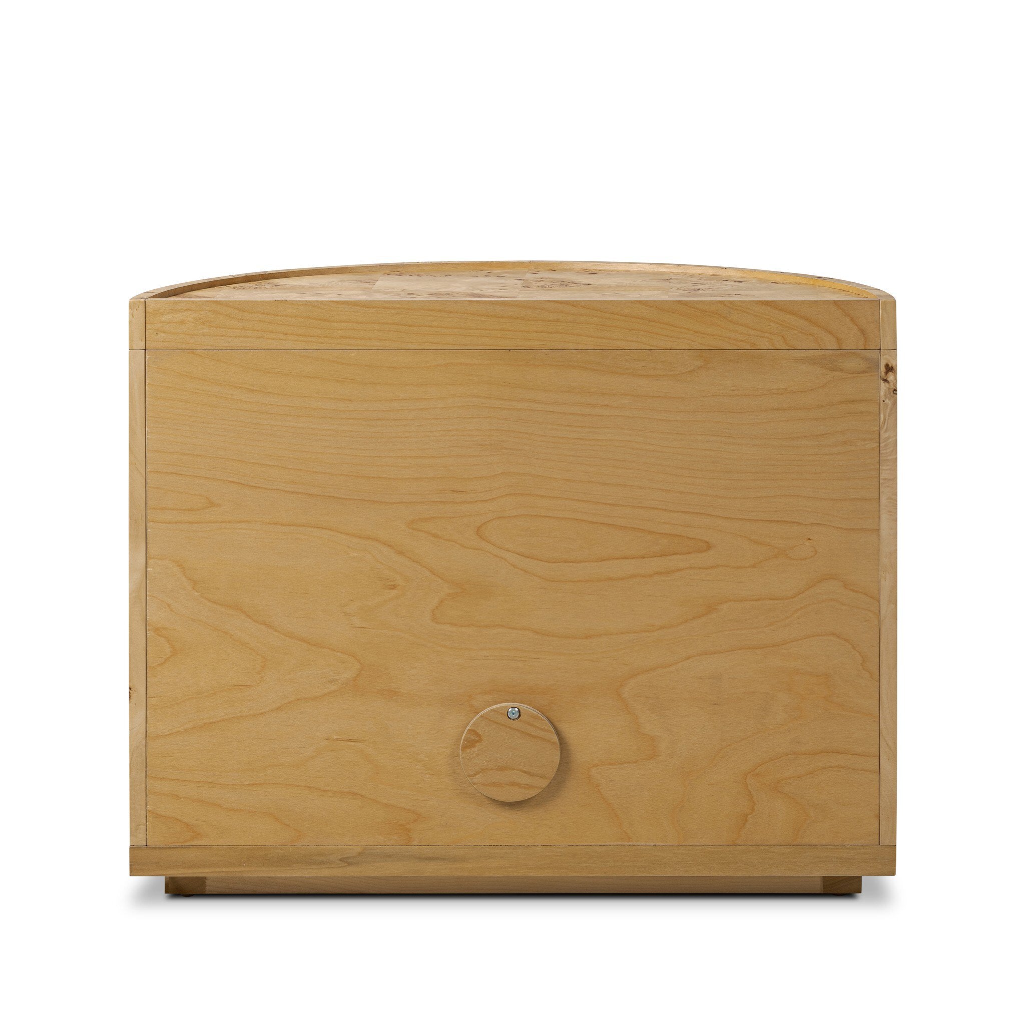 Ashton Nightstand - Natural Poplar Burl