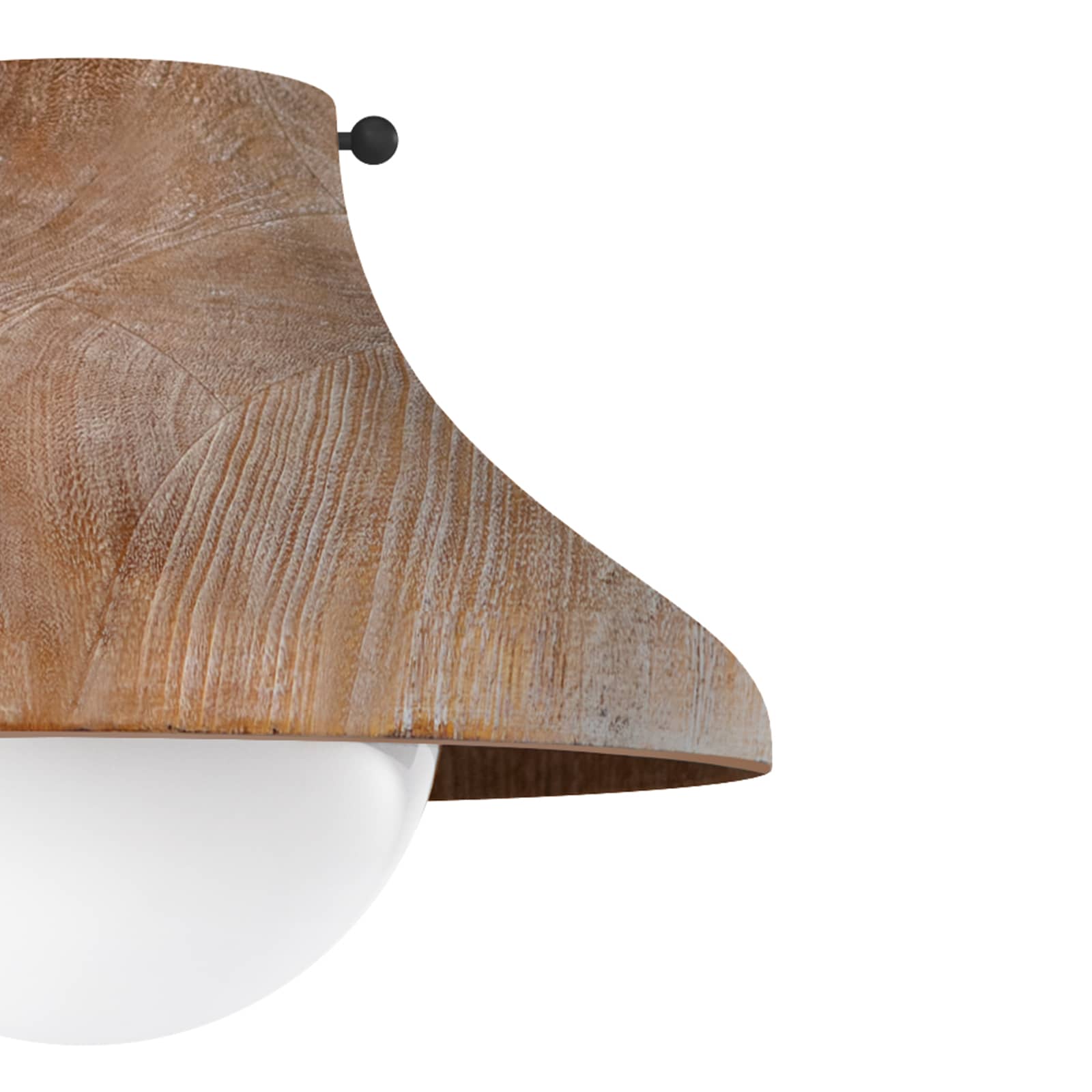 Surfside Wood Flush Mount (Natural)