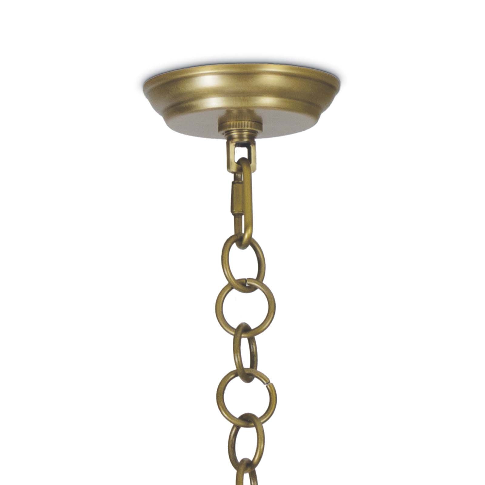 Allison Pendant Large (Natural Brass)
