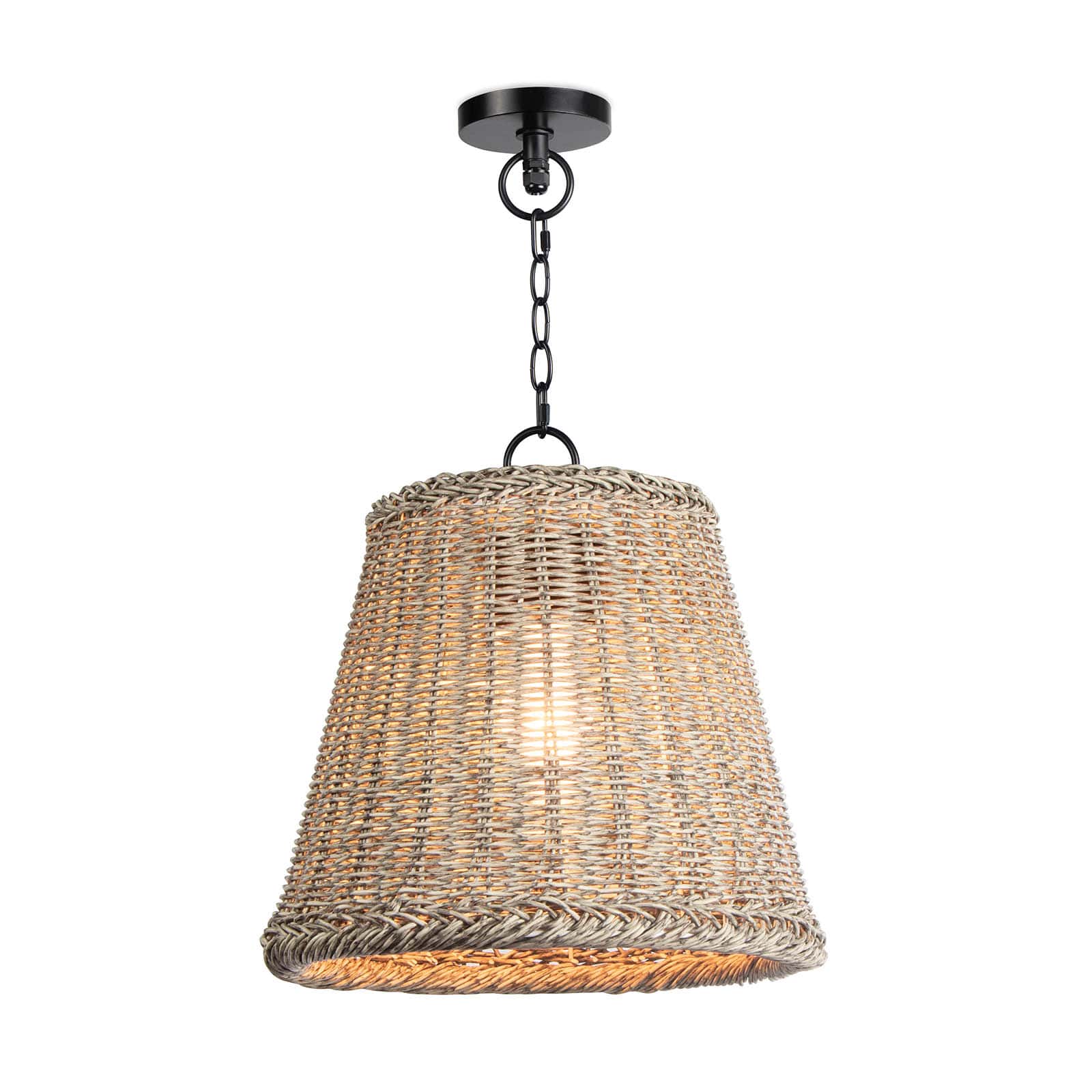 Augustine Outdoor Pendant Small (Weathered White)